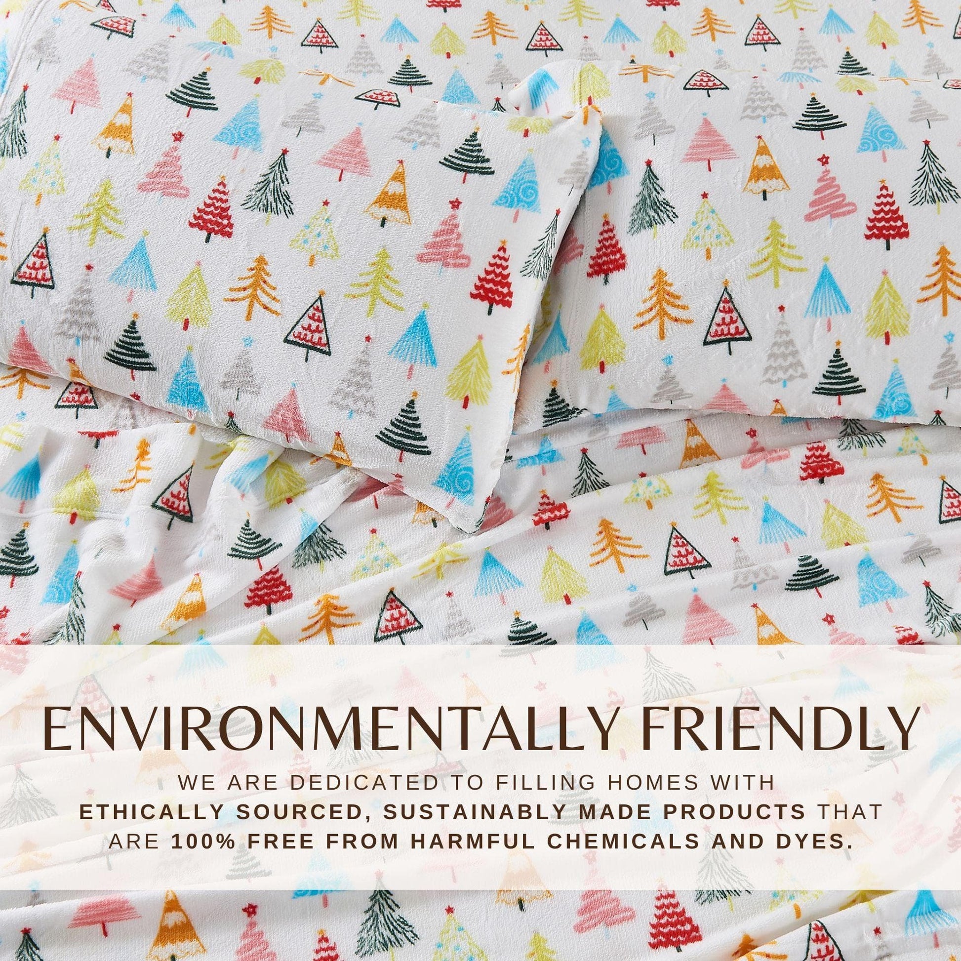 4-Piece Printed Plush Sheet - Velvet Luxe Collection - Best Buy Furniture