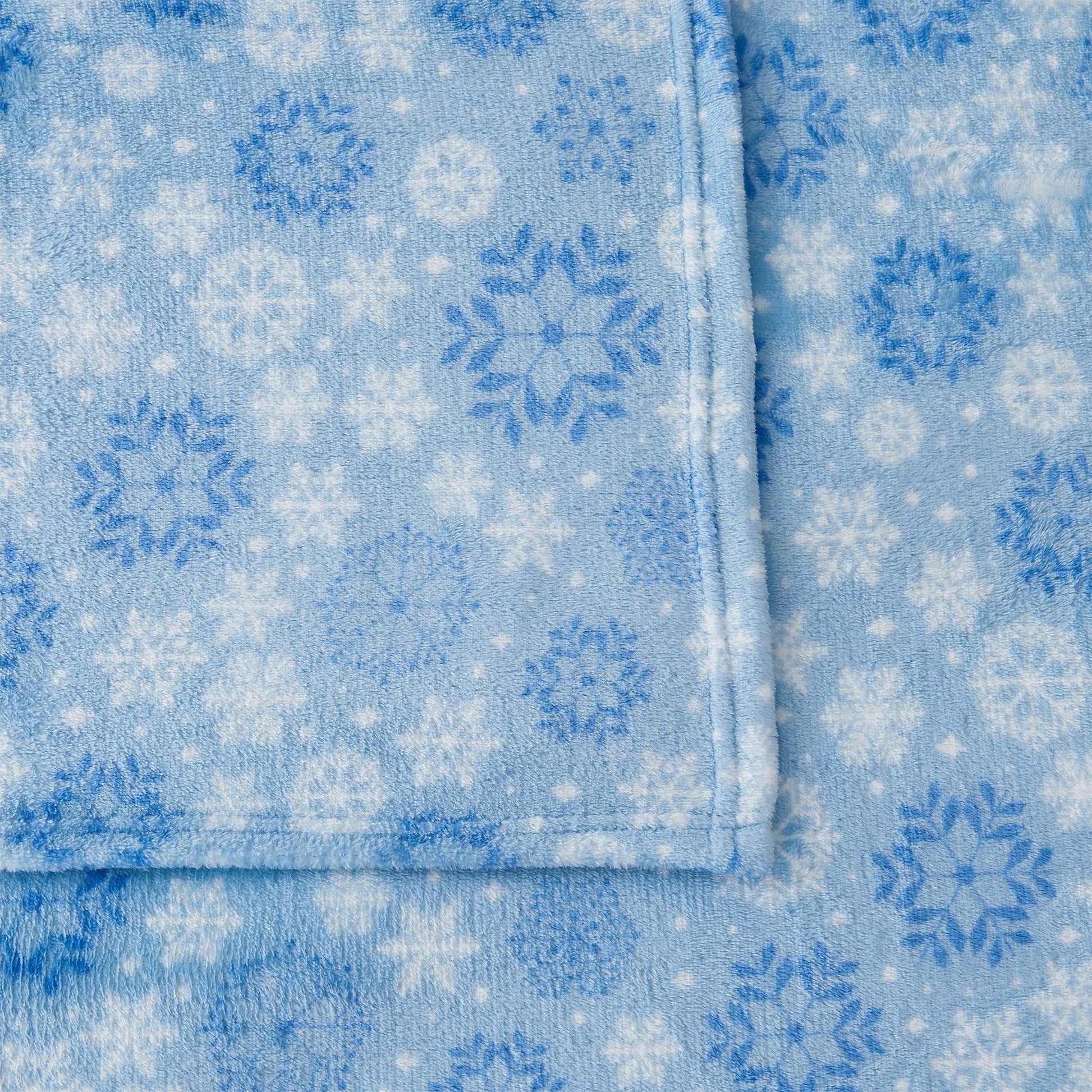 4-Piece Printed Plush Sheet - Velvet Luxe Collection - Best Buy Furniture