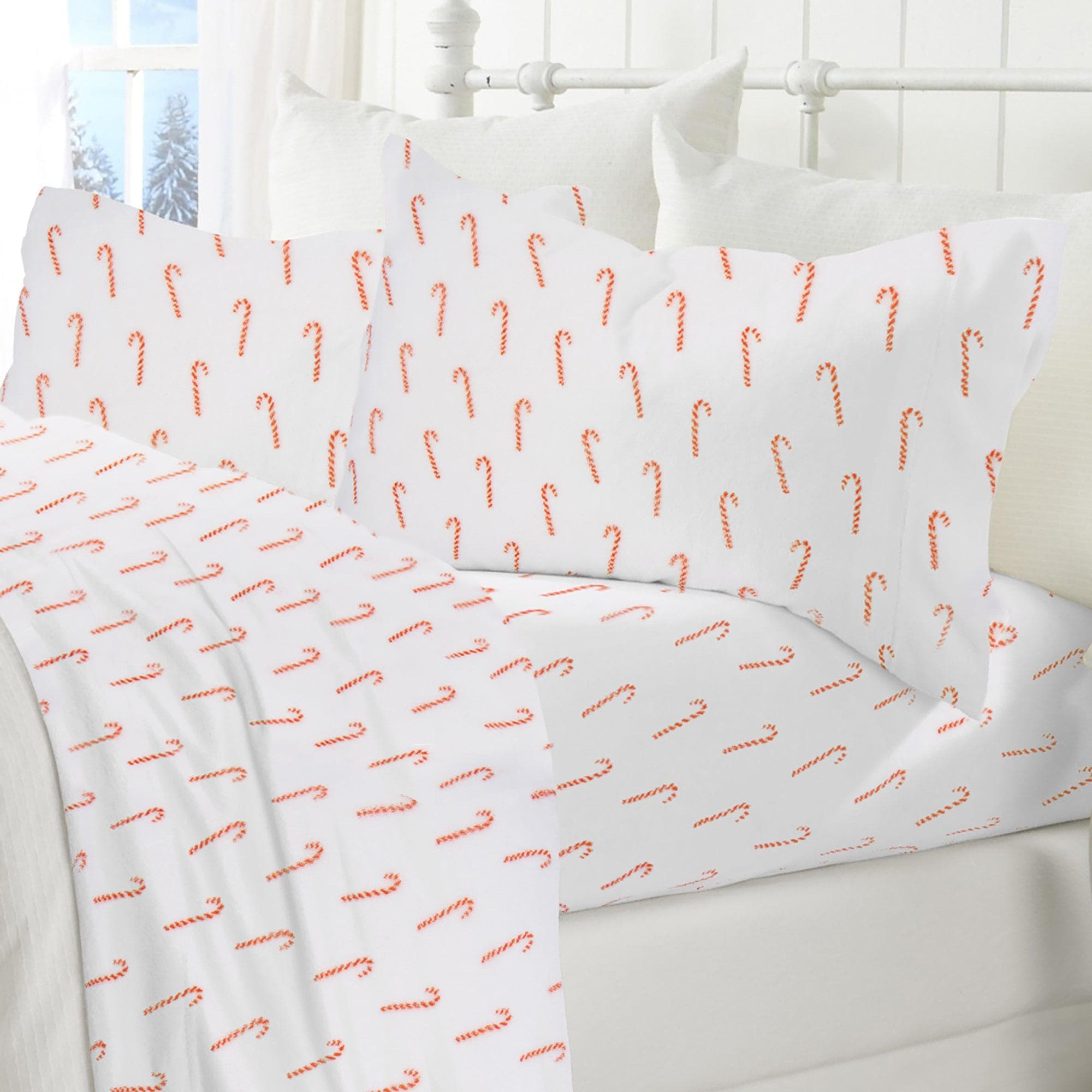 4-Piece Printed Plush Sheet - Velvet Luxe Collection - Best Buy Furniture