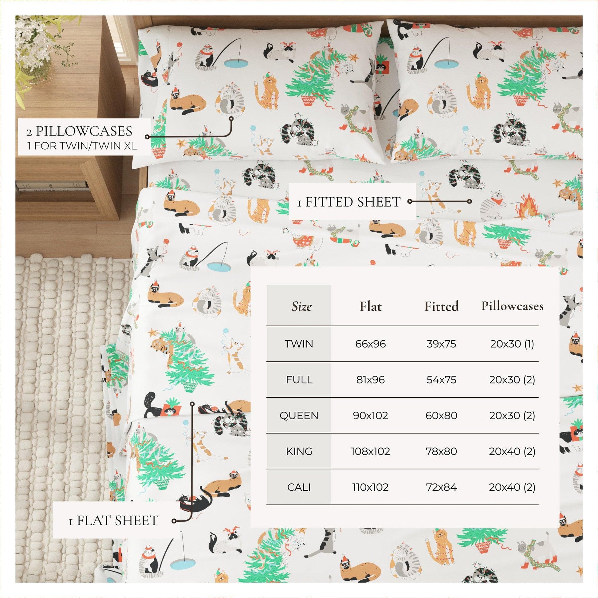 4-Piece Turkish Cotton Flannel Sheet - Whittaker Collection - Best Buy Furniture