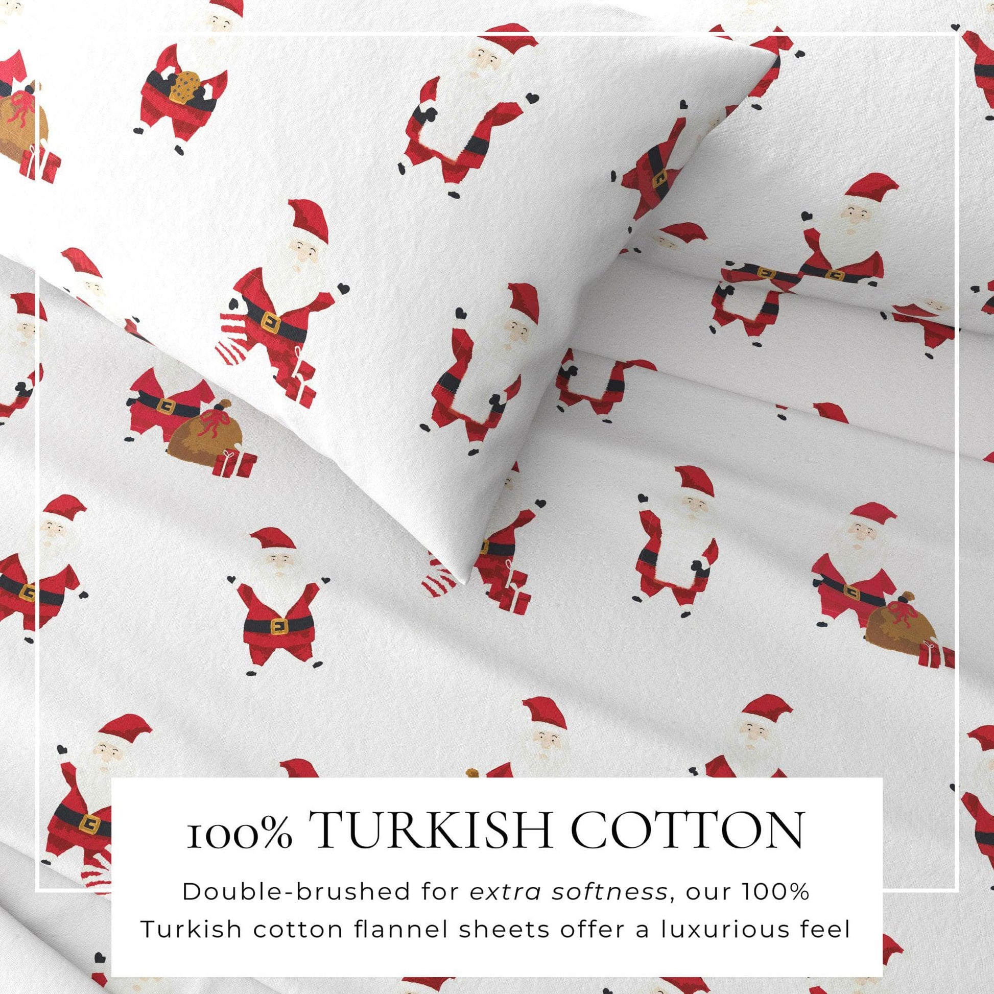 4-Piece Turkish Cotton Flannel Sheet - Whittaker Collection - Best Buy Furniture