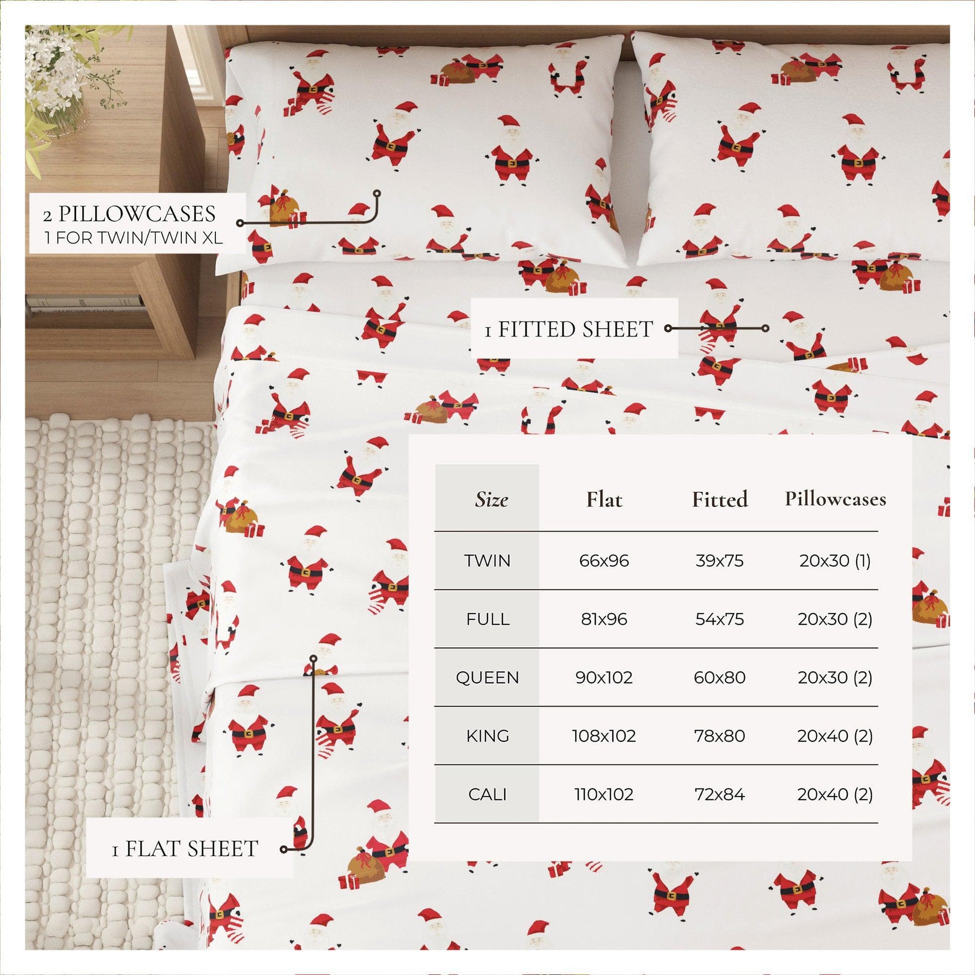 4-Piece Turkish Cotton Flannel Sheet - Whittaker Collection - Best Buy Furniture