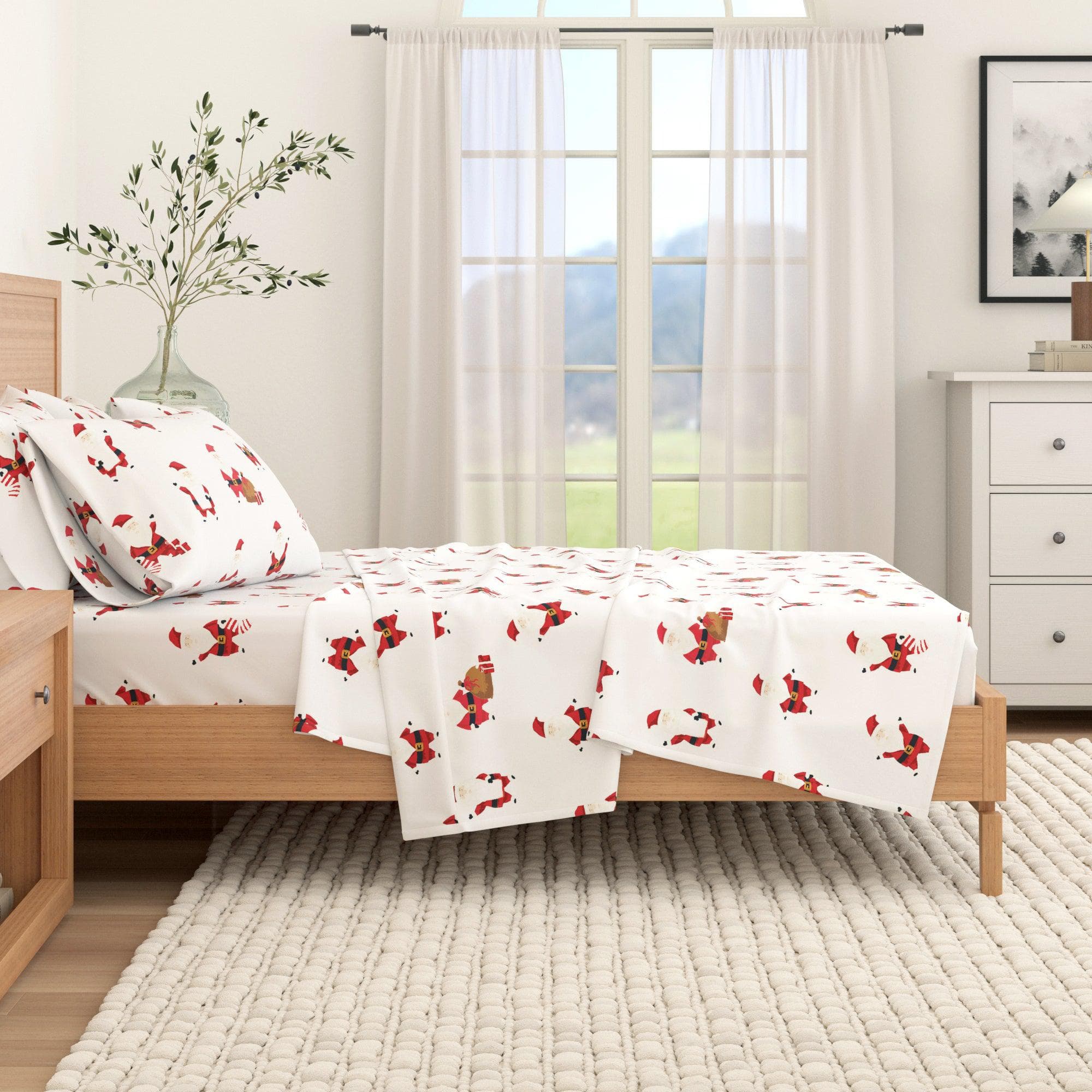 4-Piece Turkish Cotton Flannel Sheet - Whittaker Collection - Best Buy Furniture