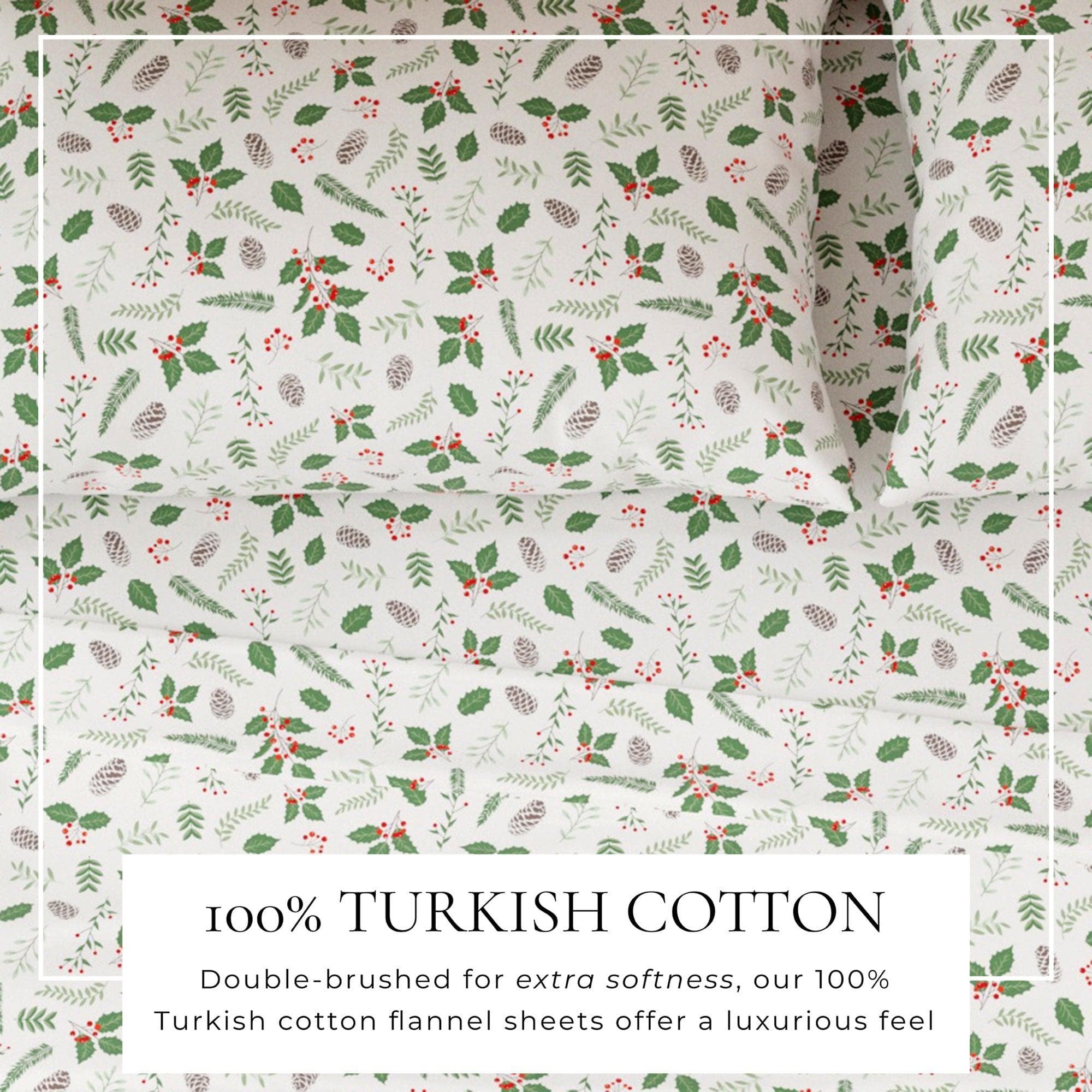 4-Piece Turkish Cotton Flannel Sheet - Whittaker Collection - Best Buy Furniture