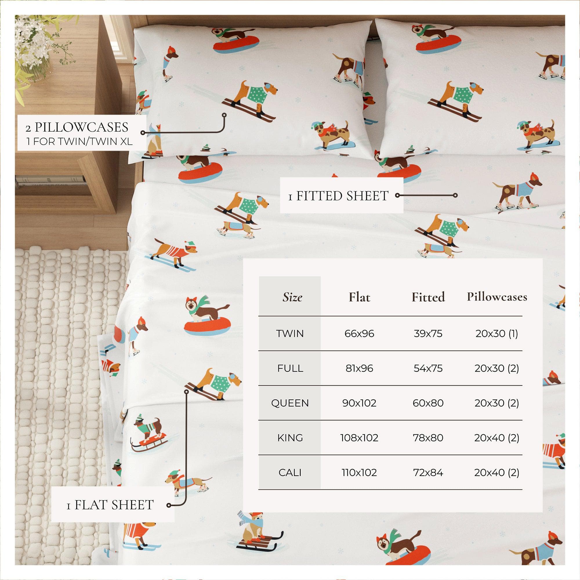 4-Piece Turkish Cotton Flannel Sheet - Whittaker Collection - Best Buy Furniture