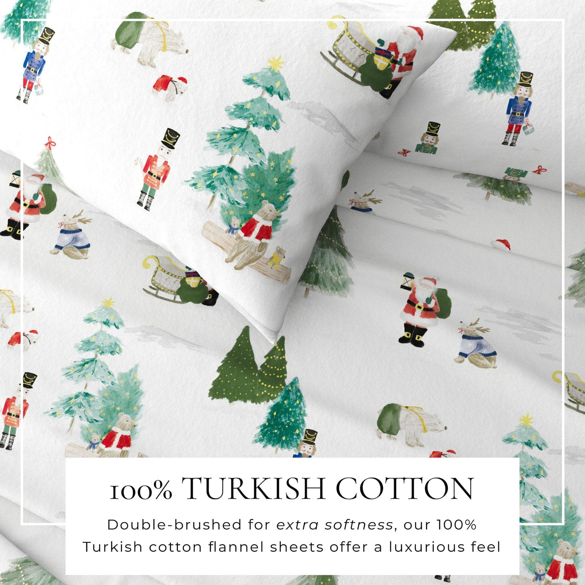 4-Piece Turkish Cotton Flannel Sheet - Whittaker Collection - Best Buy Furniture