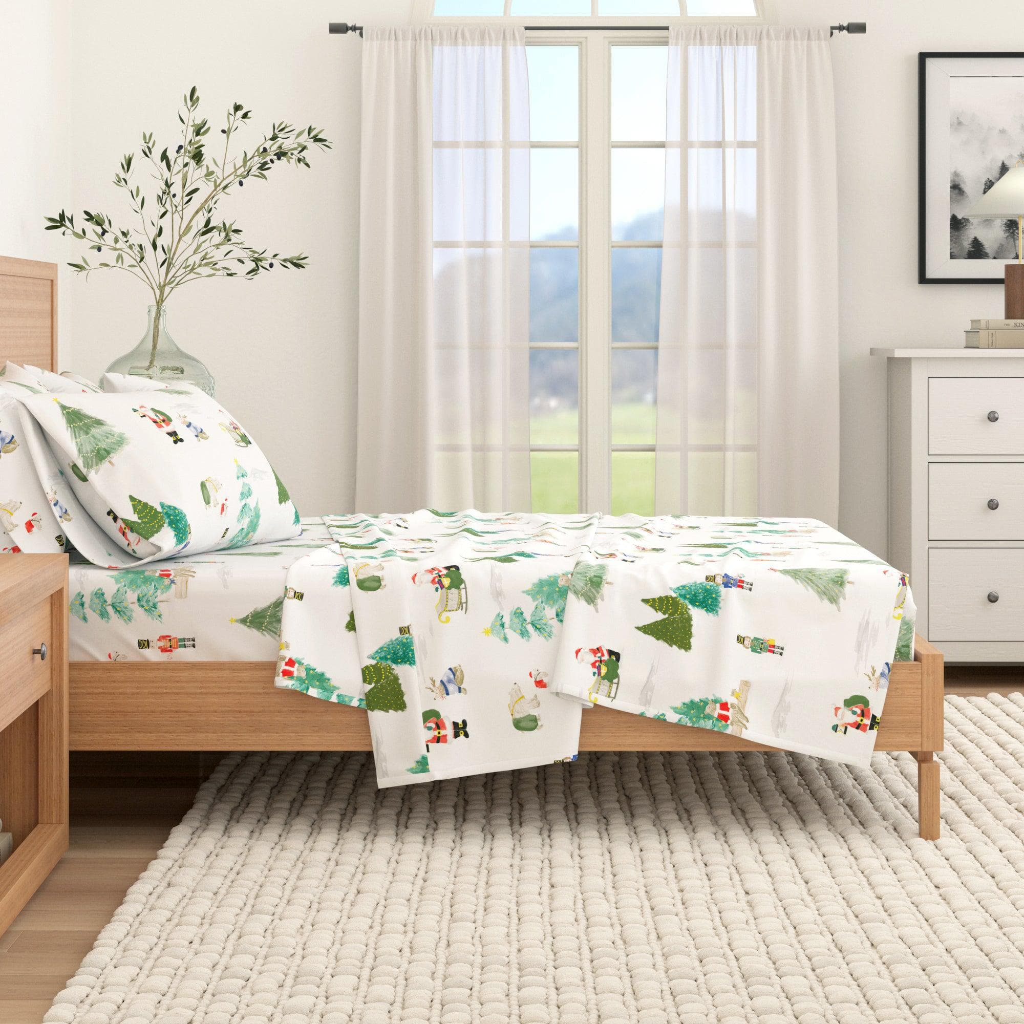 4-Piece Turkish Cotton Flannel Sheet - Whittaker Collection - Best Buy Furniture