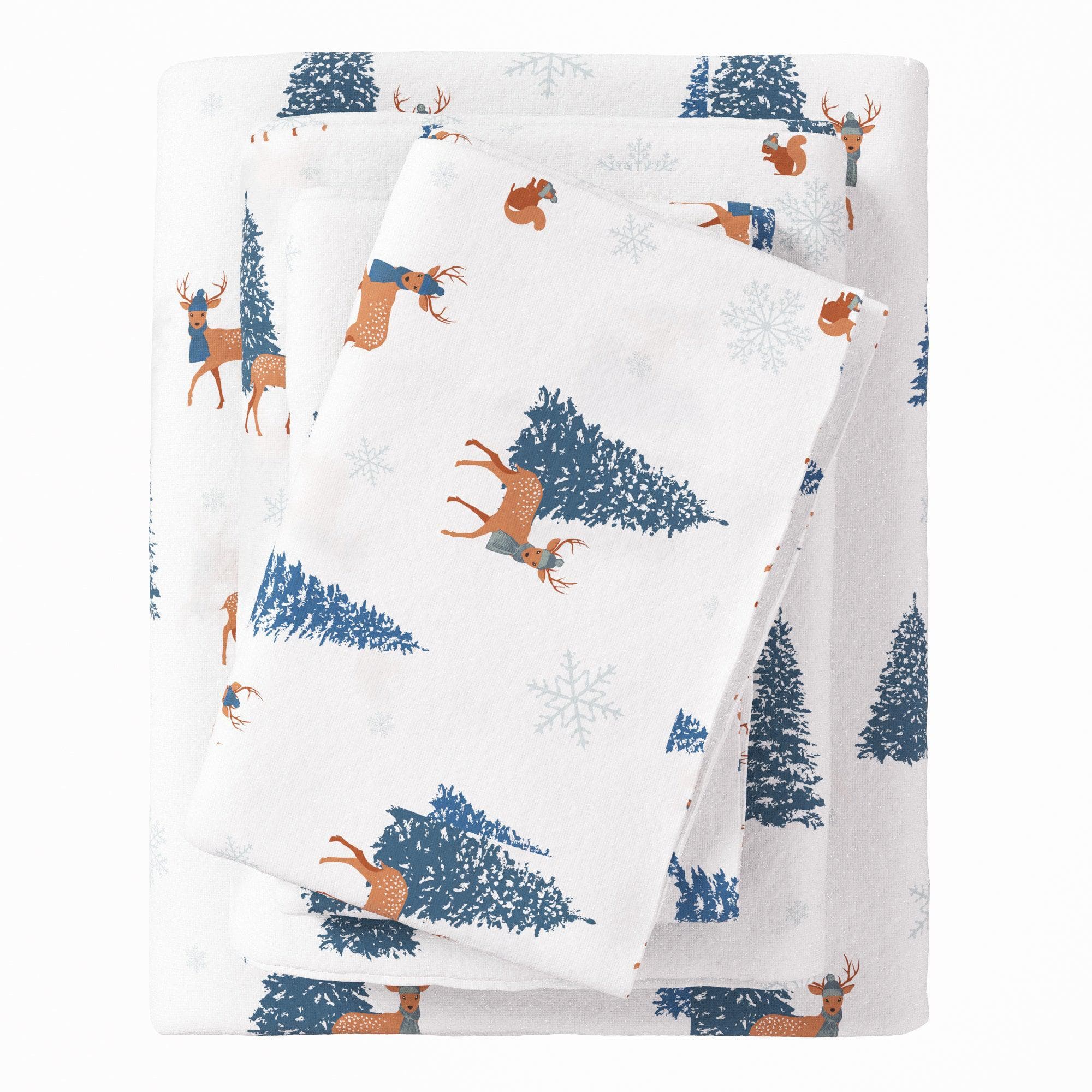 4-Piece Turkish Cotton Flannel Sheet - Whittaker Collection - Best Buy Furniture