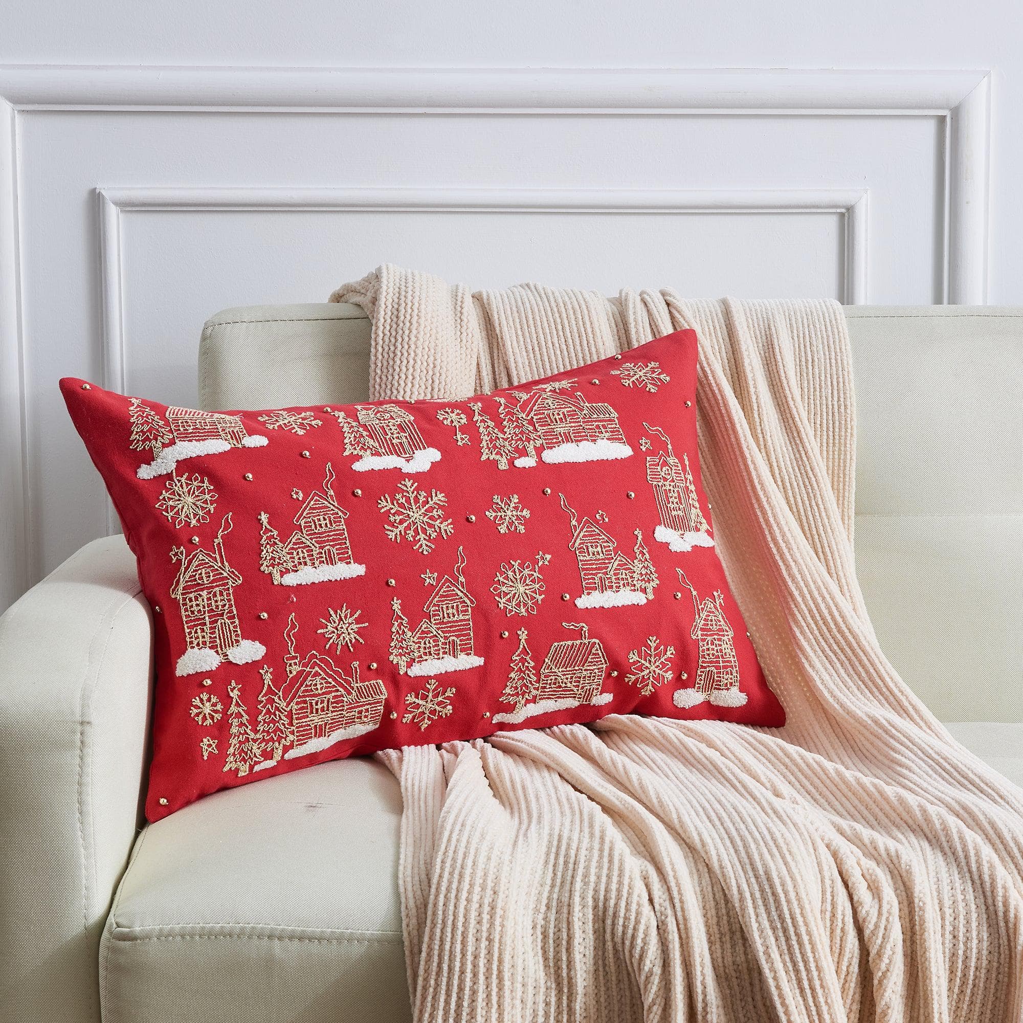 Holiday Throw Pillow - Jubilee Collection - Best Buy Furniture