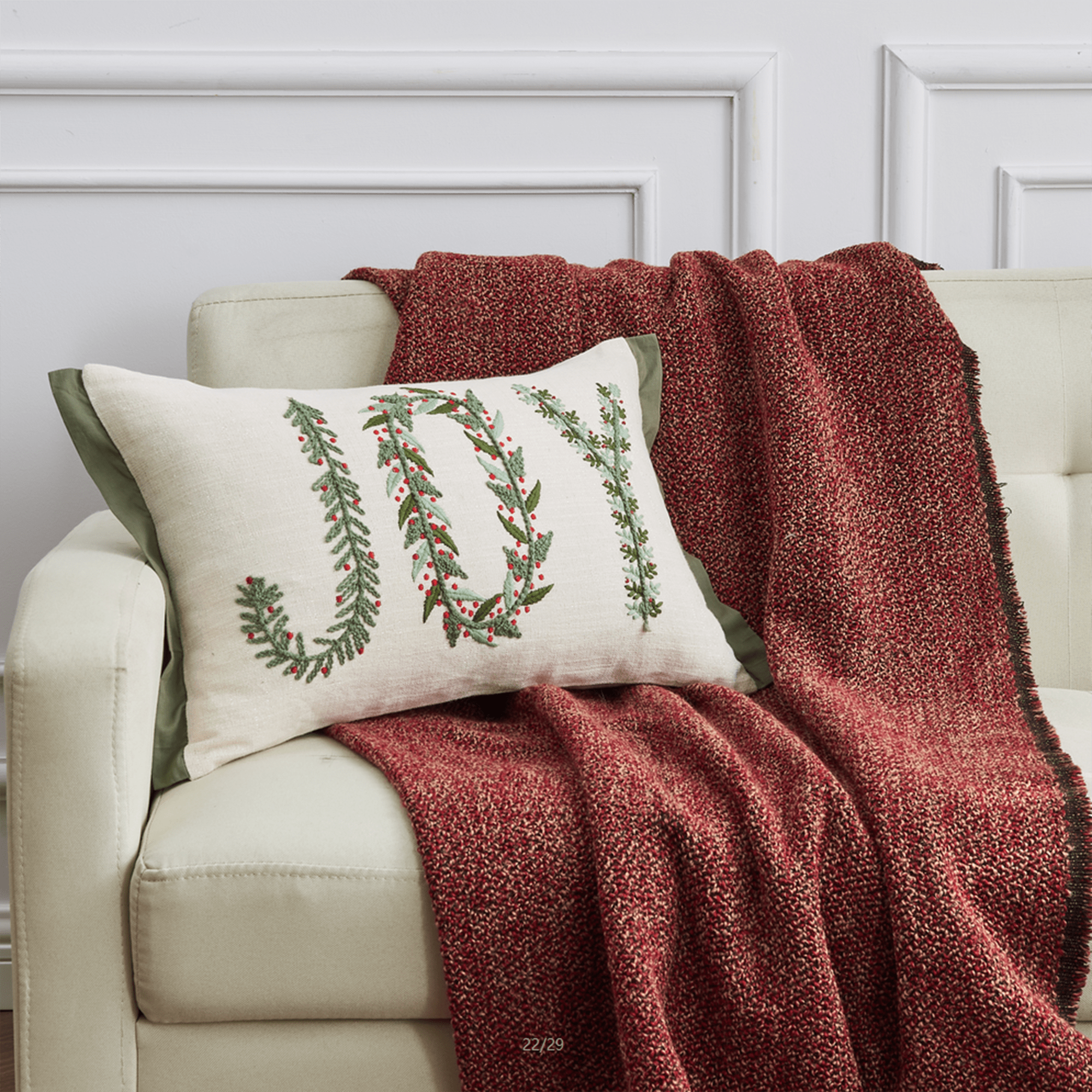 Holiday Throw Pillow - Jubilee Collection - Best Buy Furniture