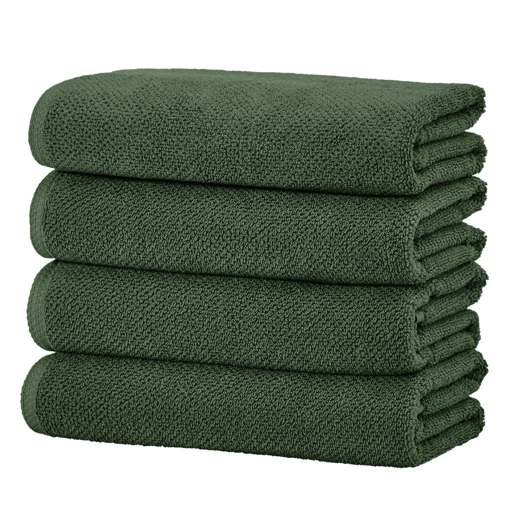 Cotton Textured Bath Towel Set - Acacia Collection - Best Buy Furniture