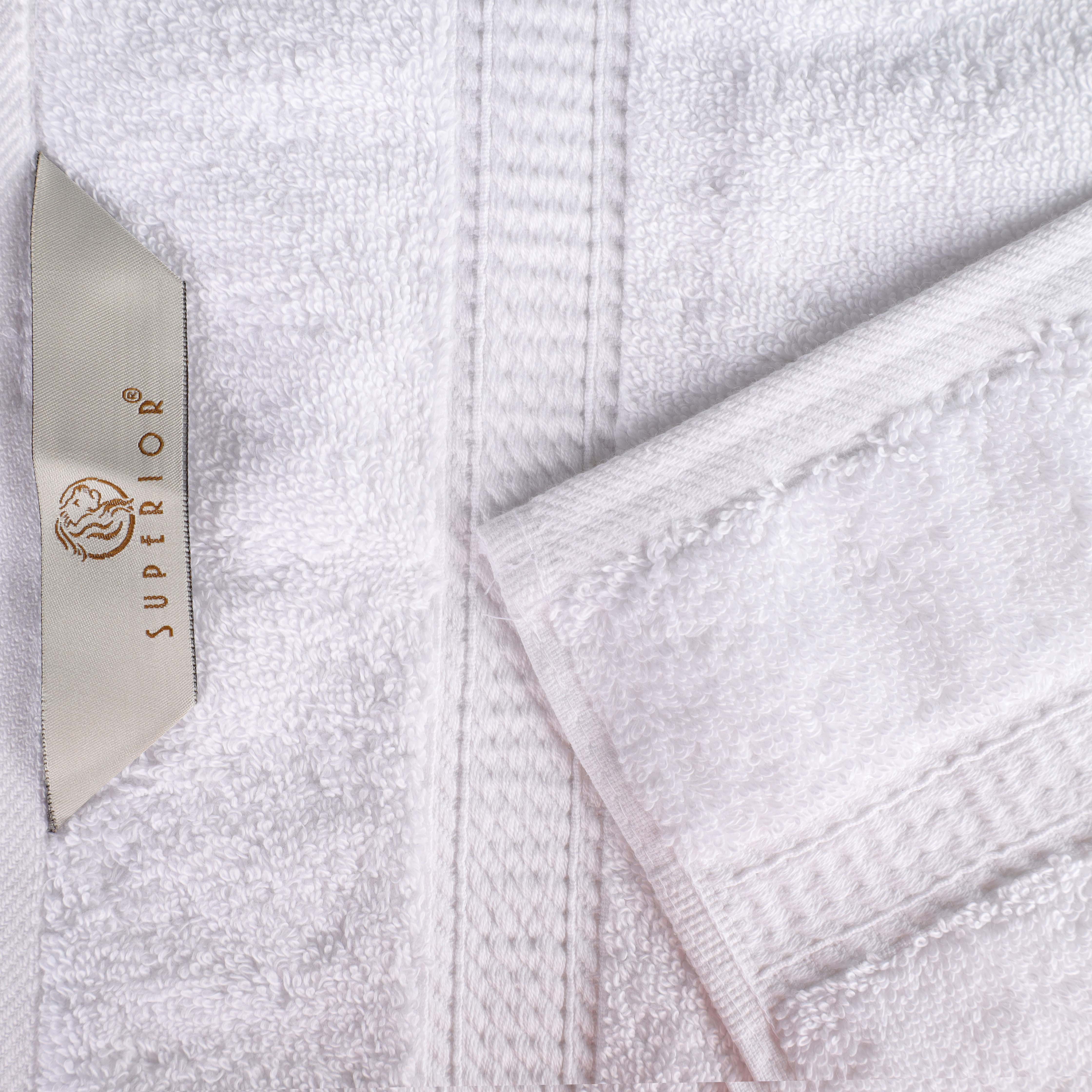 Madison Egyptian Cotton Plush Thick Absorbent Bath Towel Set of 2
