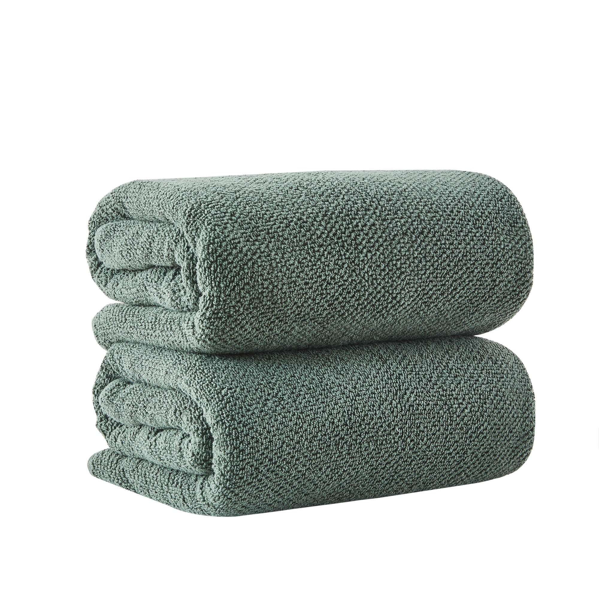 Cotton Textured Bath Towel Set - Acacia Collection - Best Buy Furniture