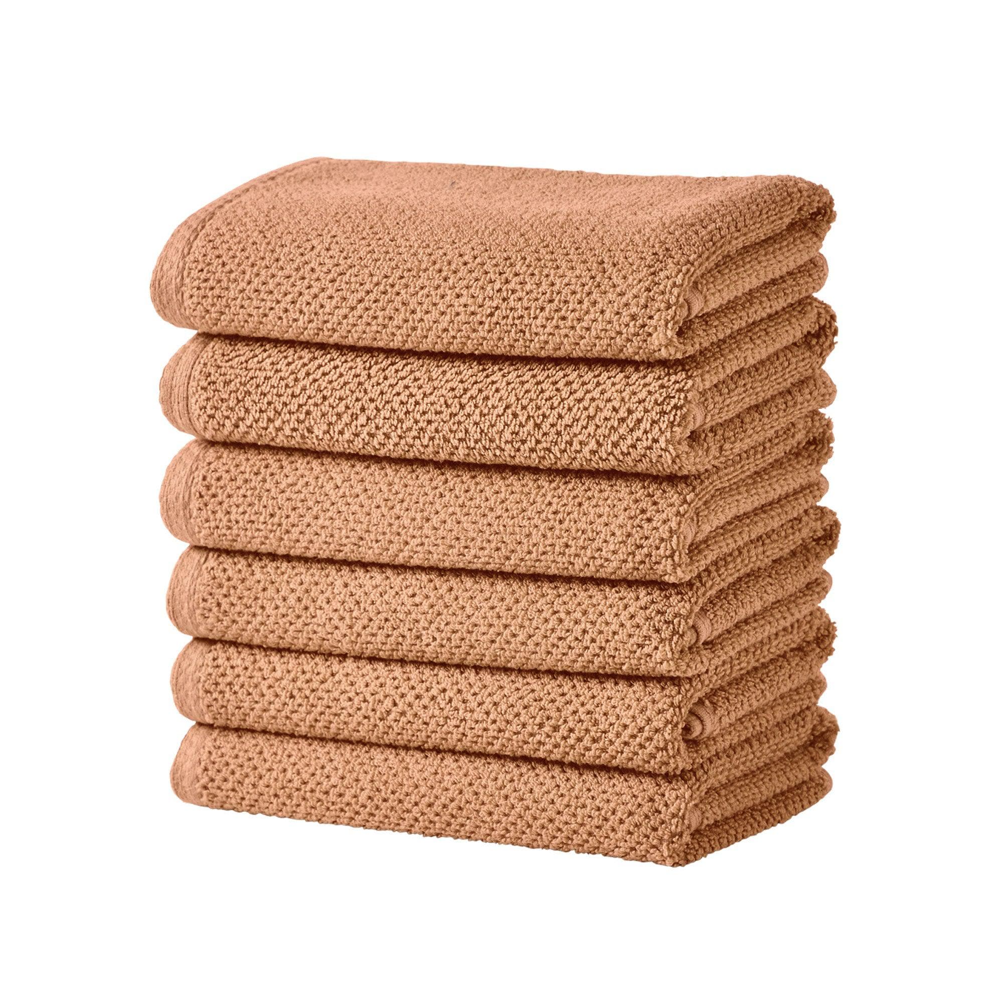 Cotton Textured Bath Towel Set - Acacia Collection - Best Buy Furniture