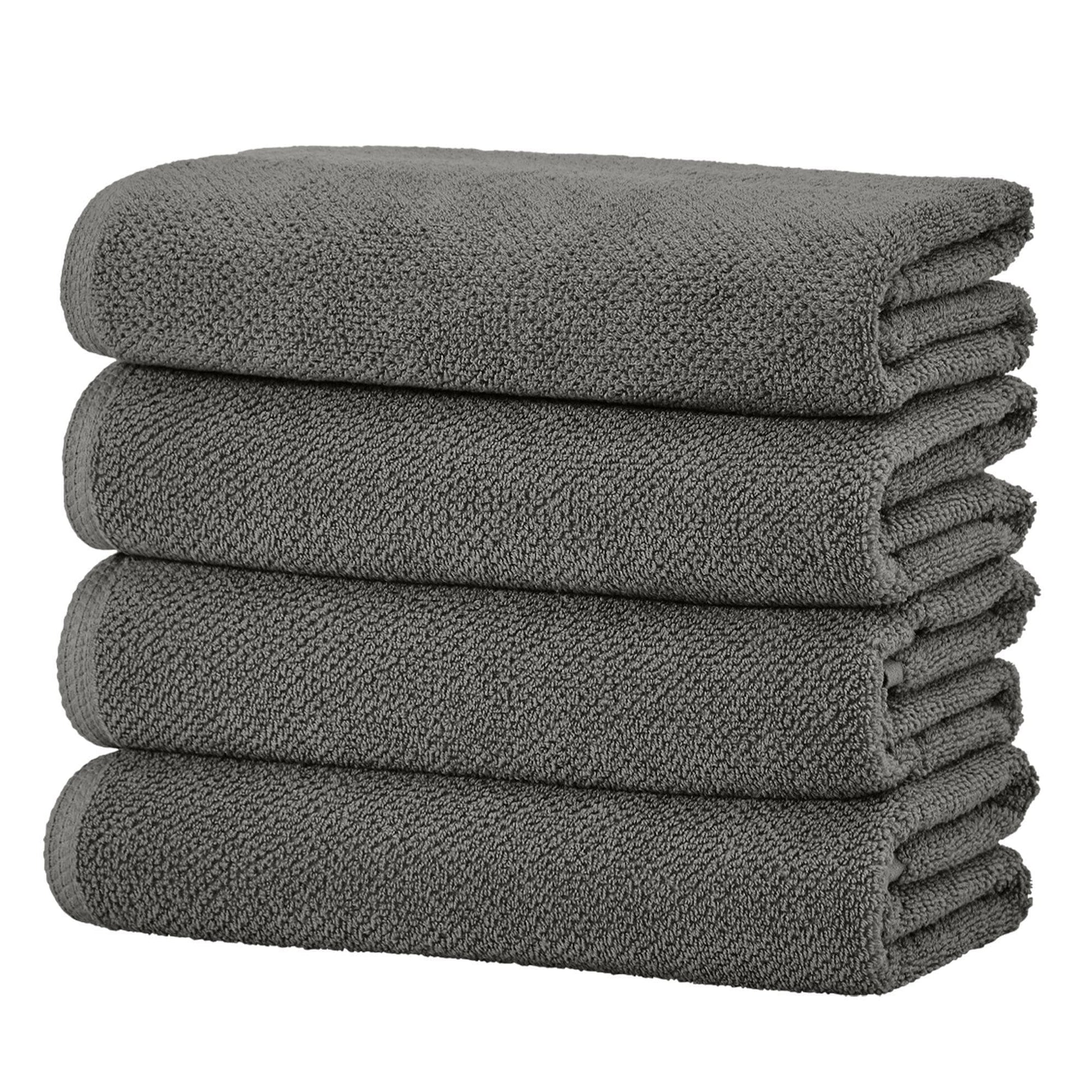 Cotton Textured Bath Towel Set - Acacia Collection - Best Buy Furniture