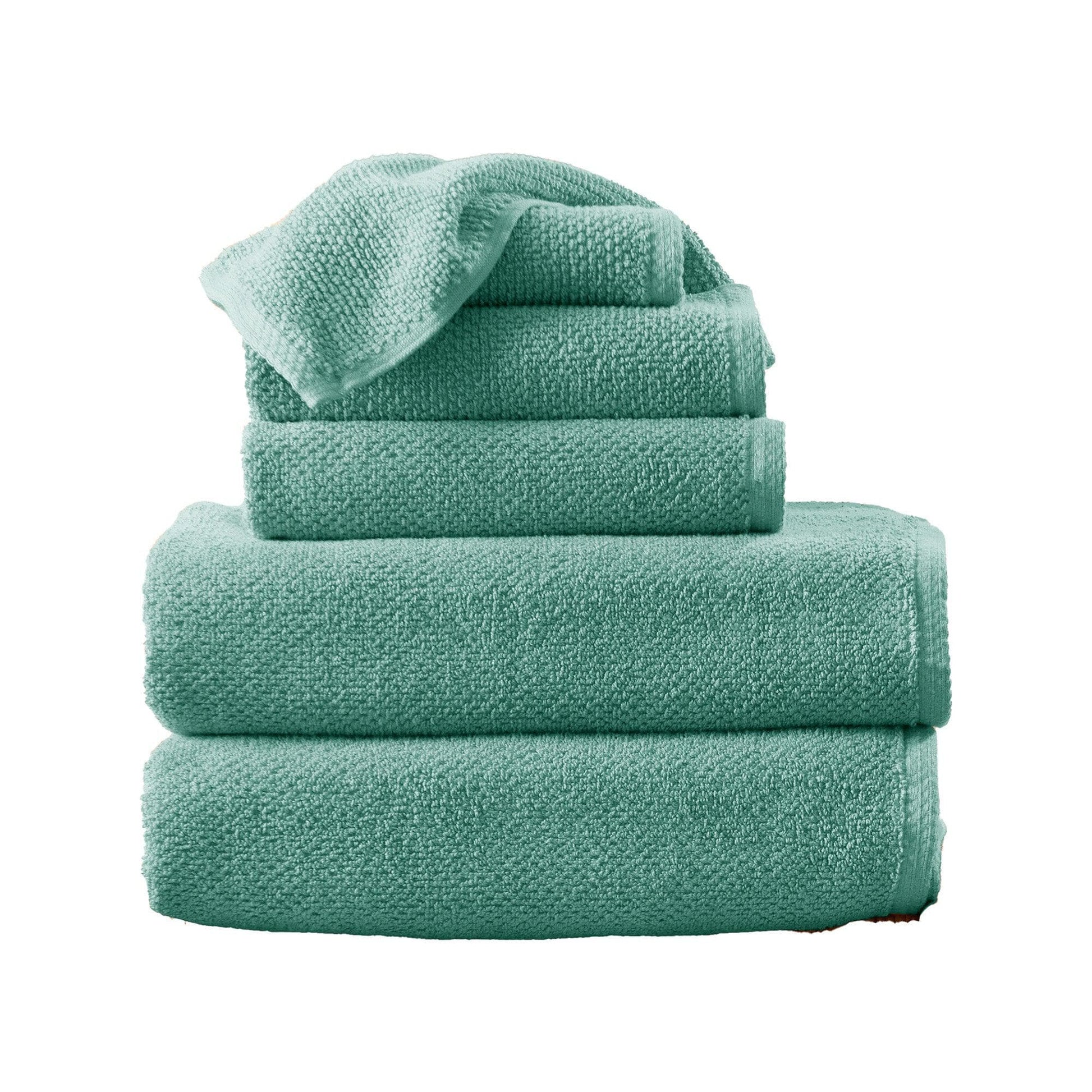 Cotton Textured Bath Towel Set - Acacia Collection - Best Buy Furniture