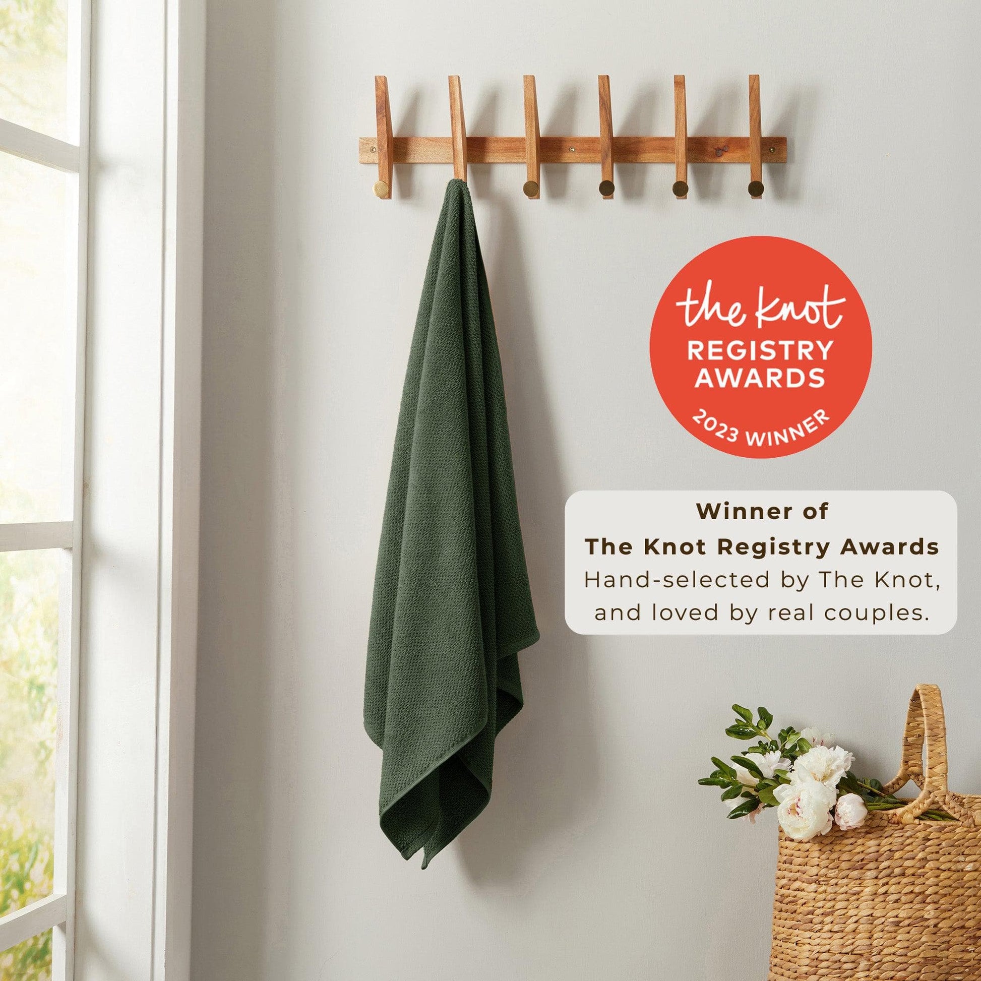 Cotton Textured Bath Towel Set - Acacia Collection - Best Buy Furniture