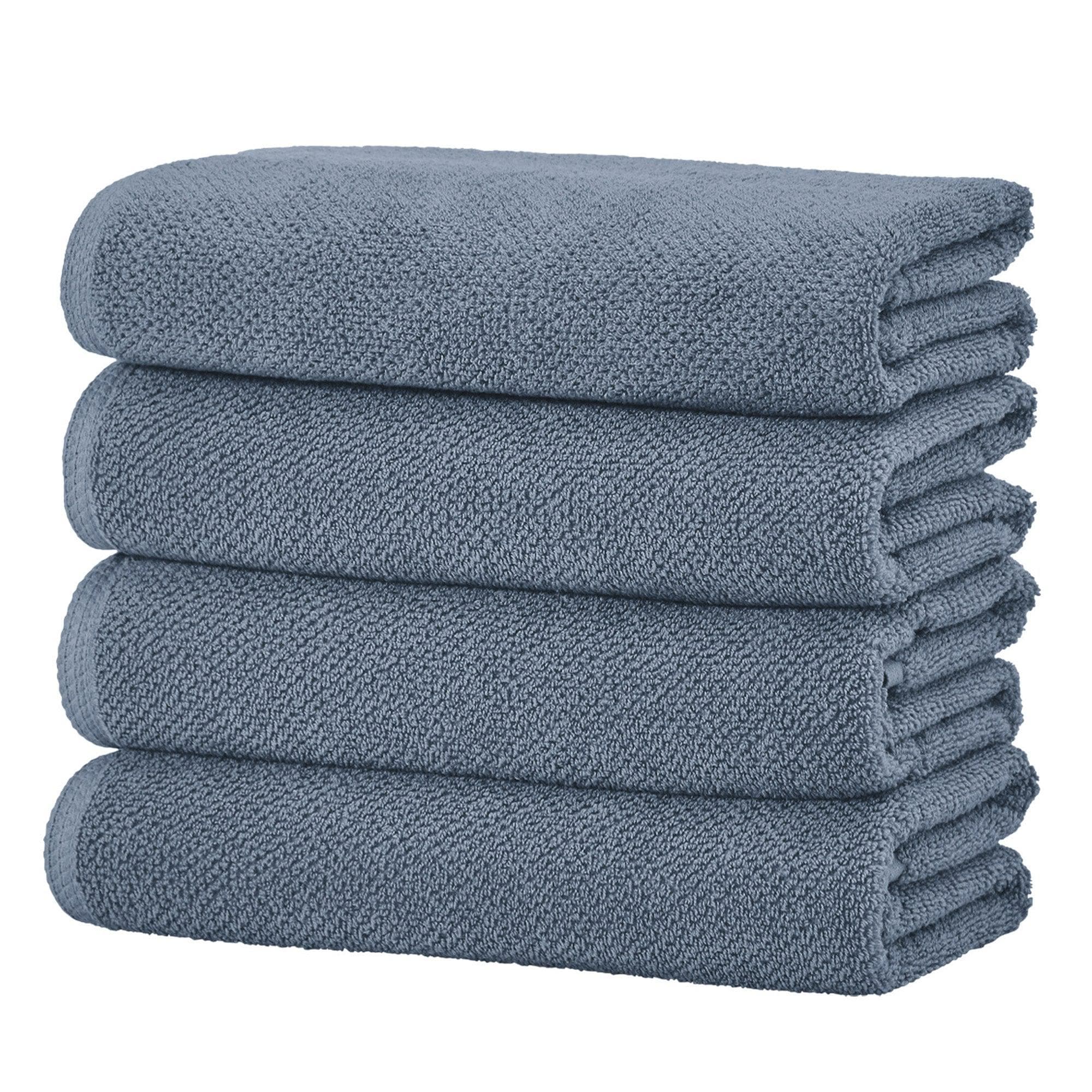 Cotton Textured Bath Towel Set - Acacia Collection - Best Buy Furniture