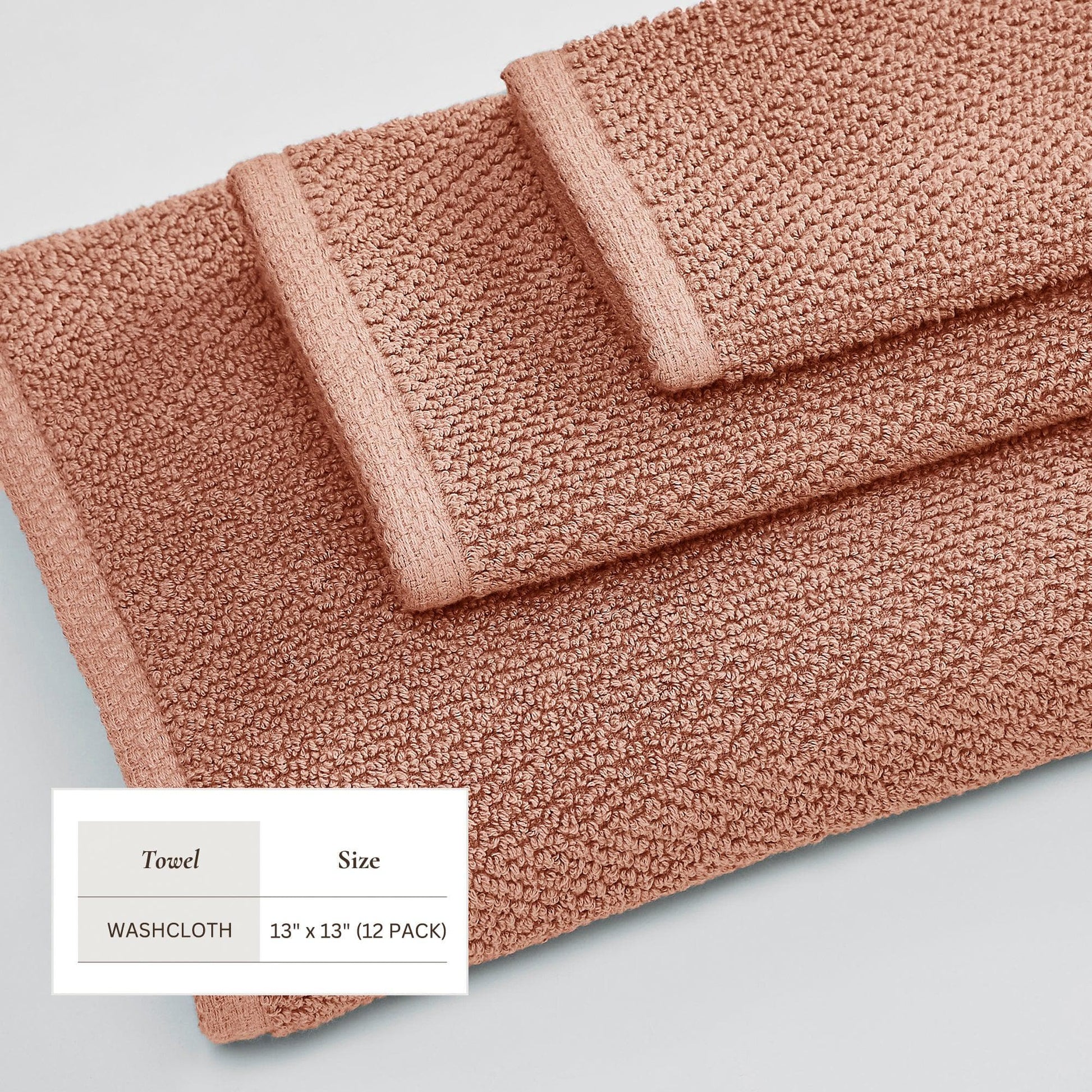 Cotton Textured Bath Towel Set - Acacia Collection - Best Buy Furniture