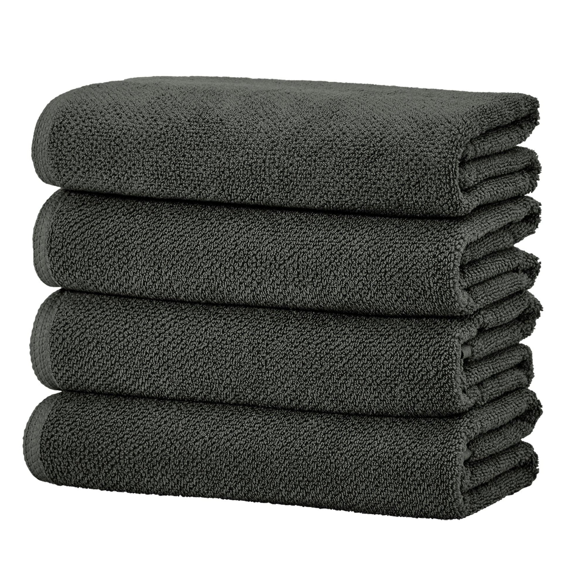 Cotton Textured Bath Towel Set - Acacia Collection - Best Buy Furniture