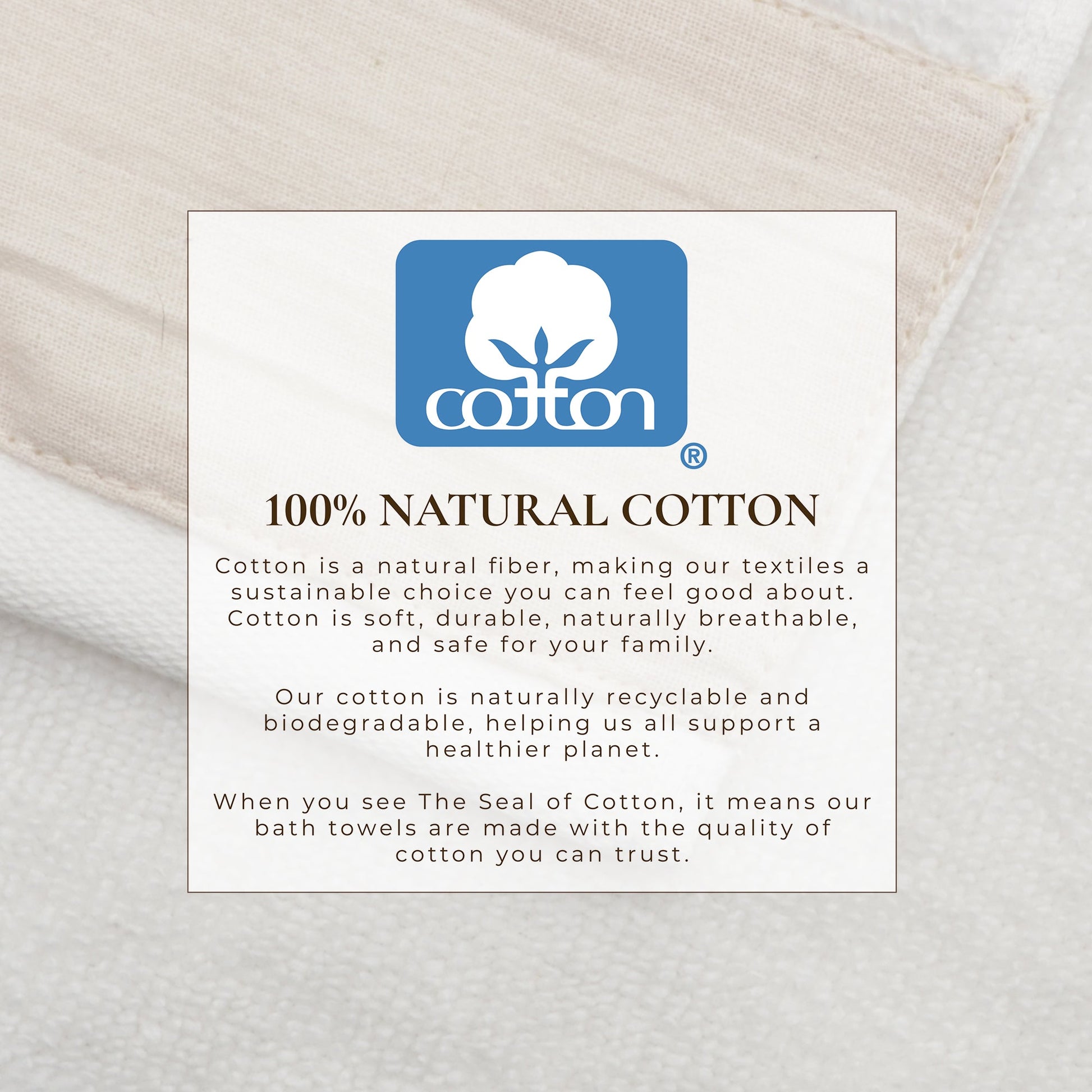 Cotton Linen-Like Border 6-Piece Towel Set - Priya Collection - Best Buy Furniture