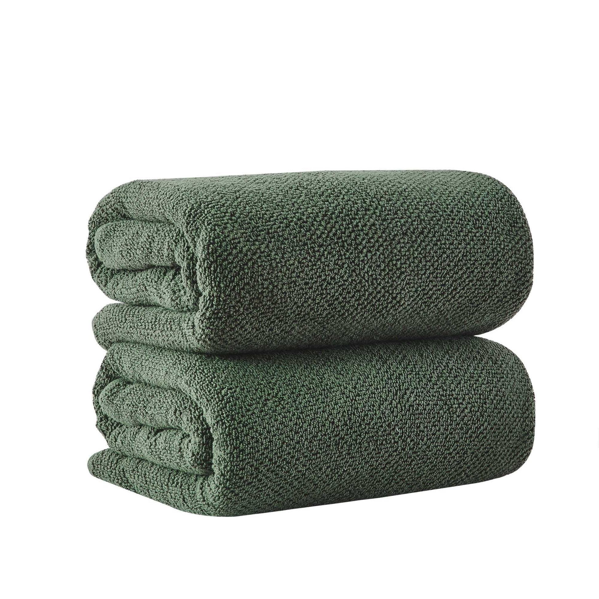 Cotton Textured Bath Towel Set - Acacia Collection - Best Buy Furniture
