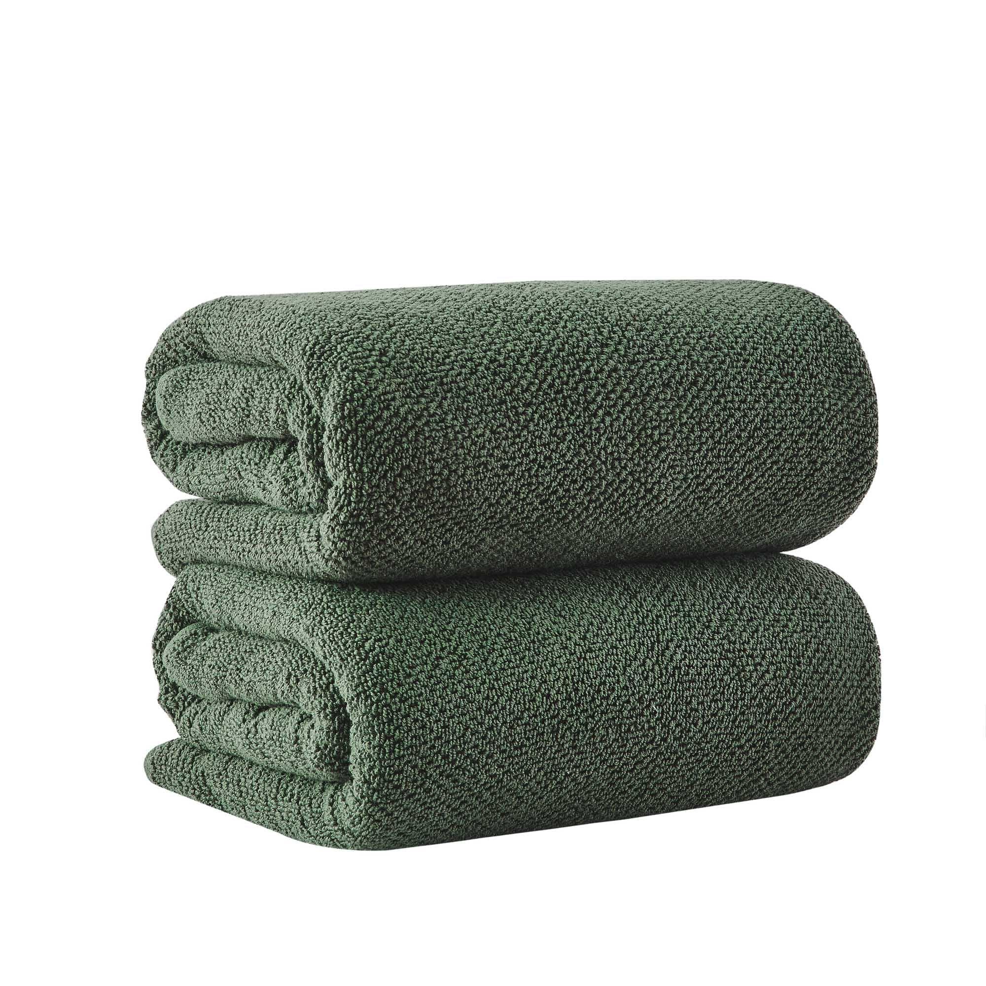 Cotton Textured Bath Towel Set - Acacia Collection - Best Buy Furniture