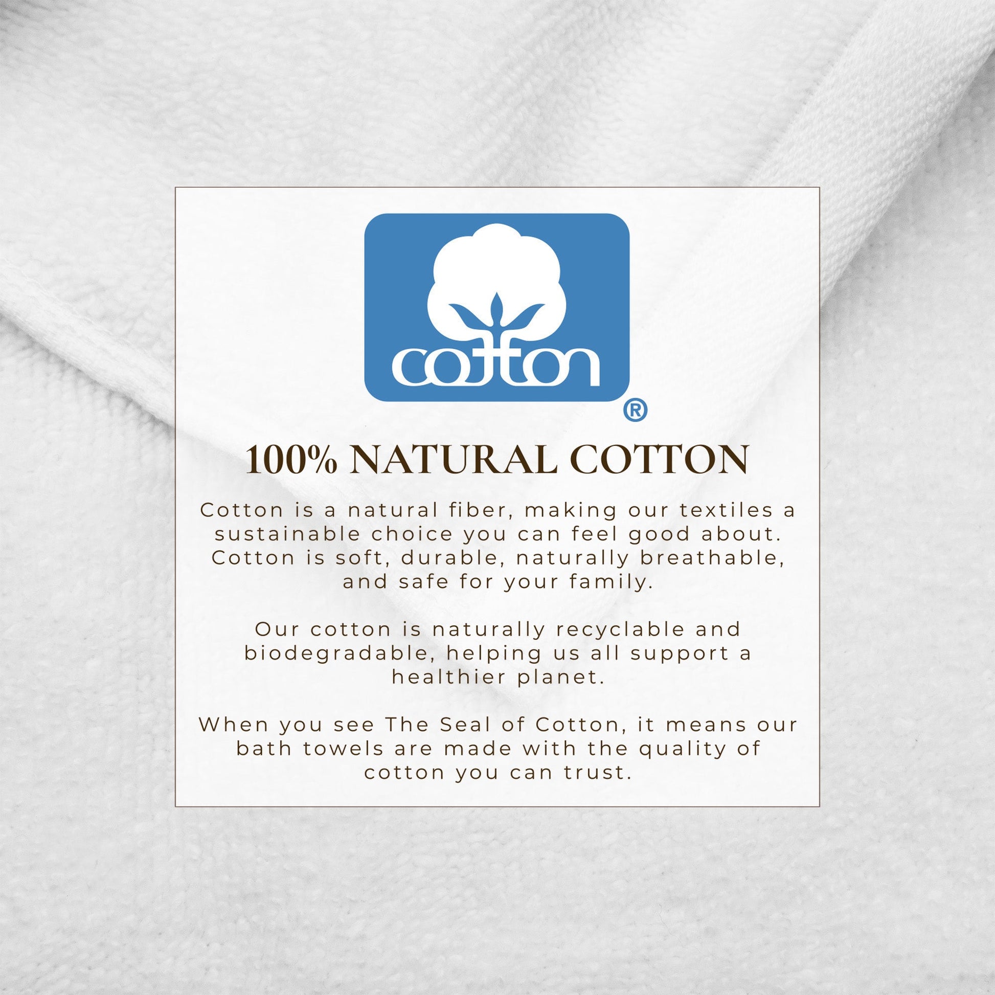 Cotton Border-Stitched 6-Piece Towel Set - Valery Collection - Best Buy Furniture