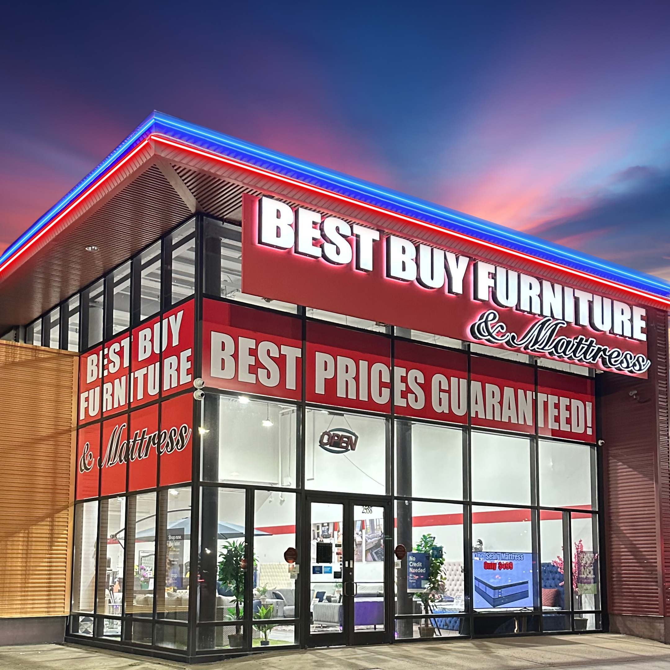 Best buy furniture & mattress store front