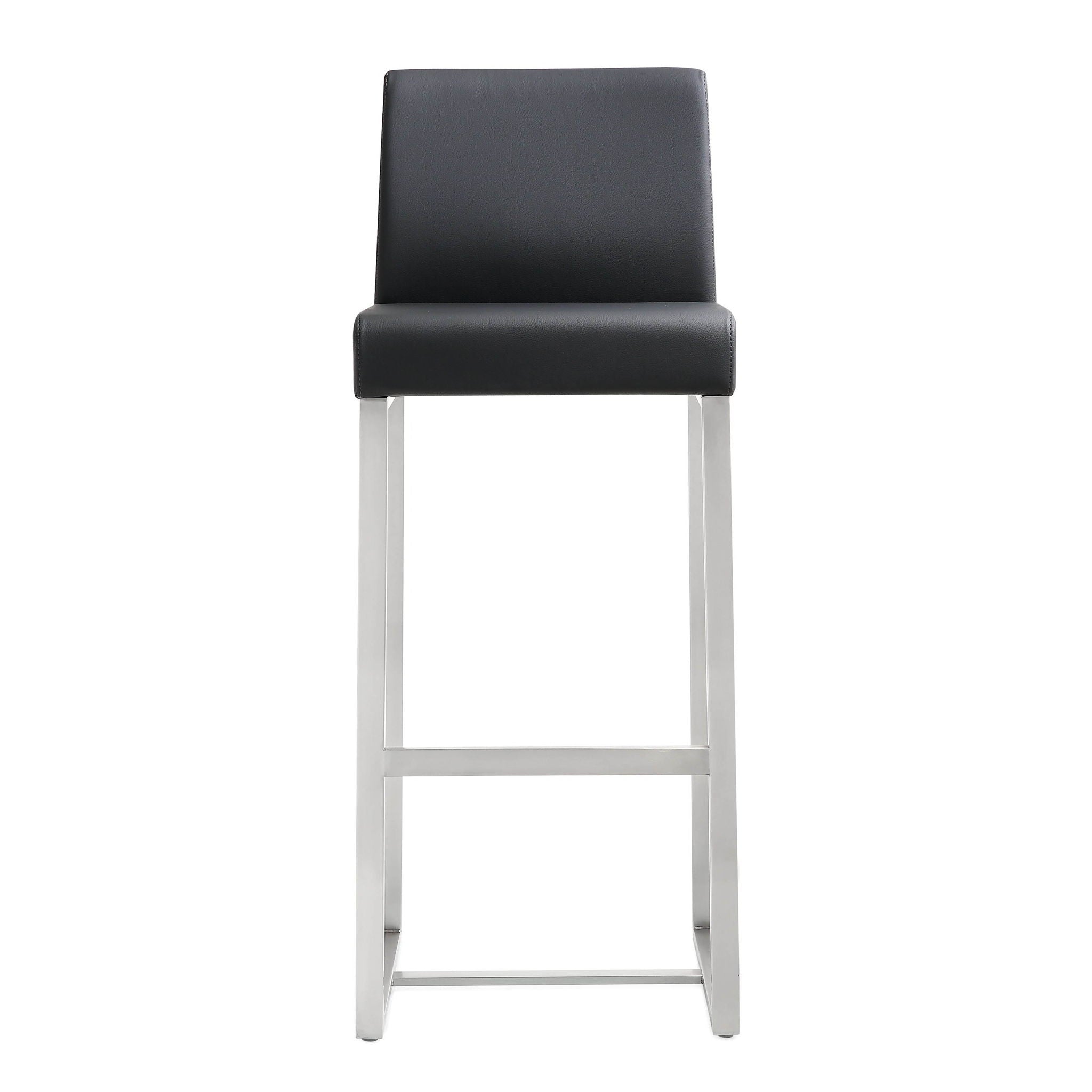 Denmark - Stainless Steel Barstool (Set of 2)