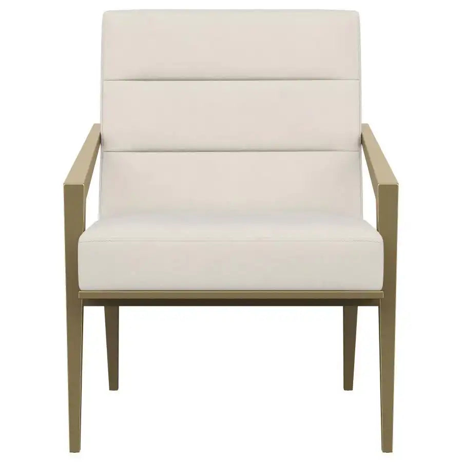 Kirra - Upholstered Metal Arm Accent Chair