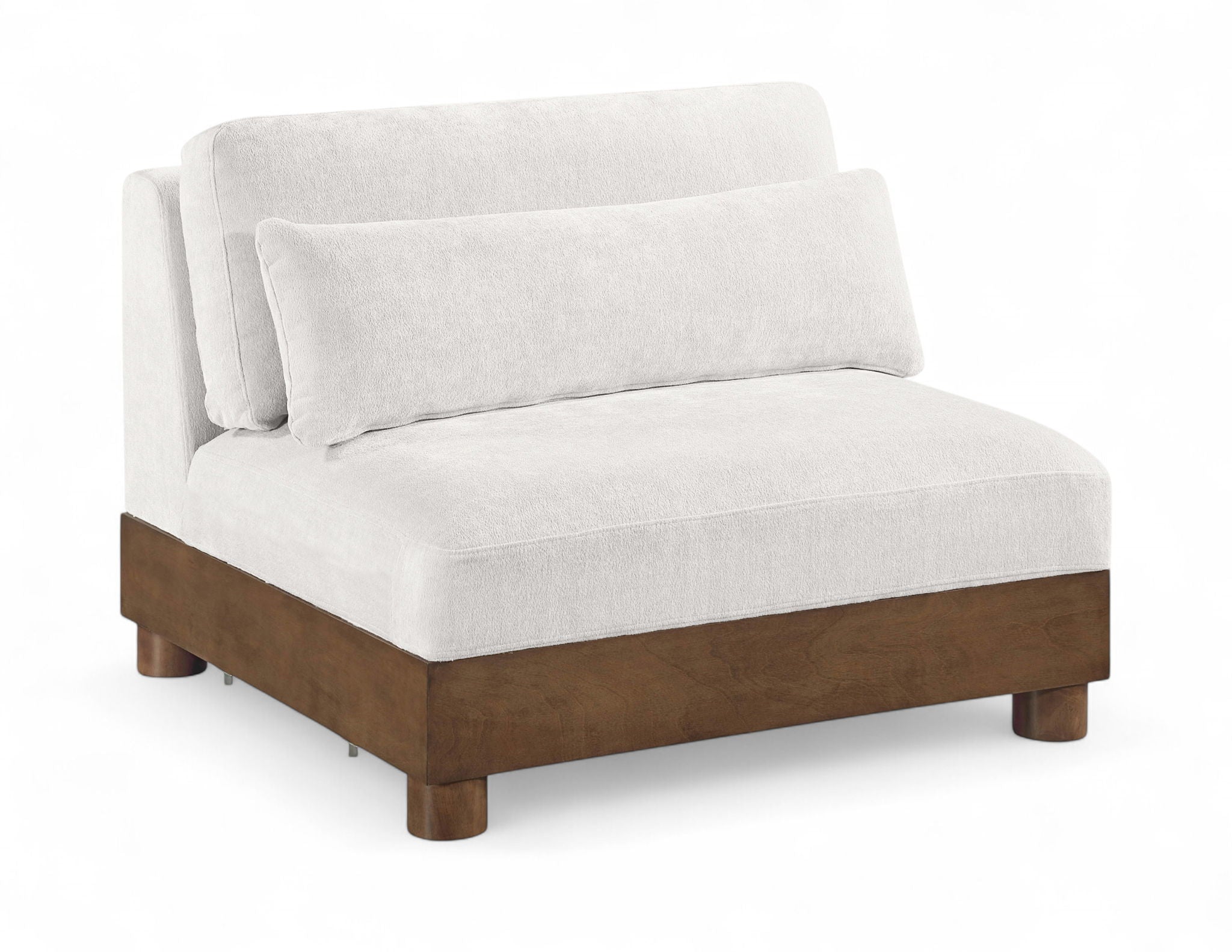 Turin - Fabric Upholstered Modular Armless Chair