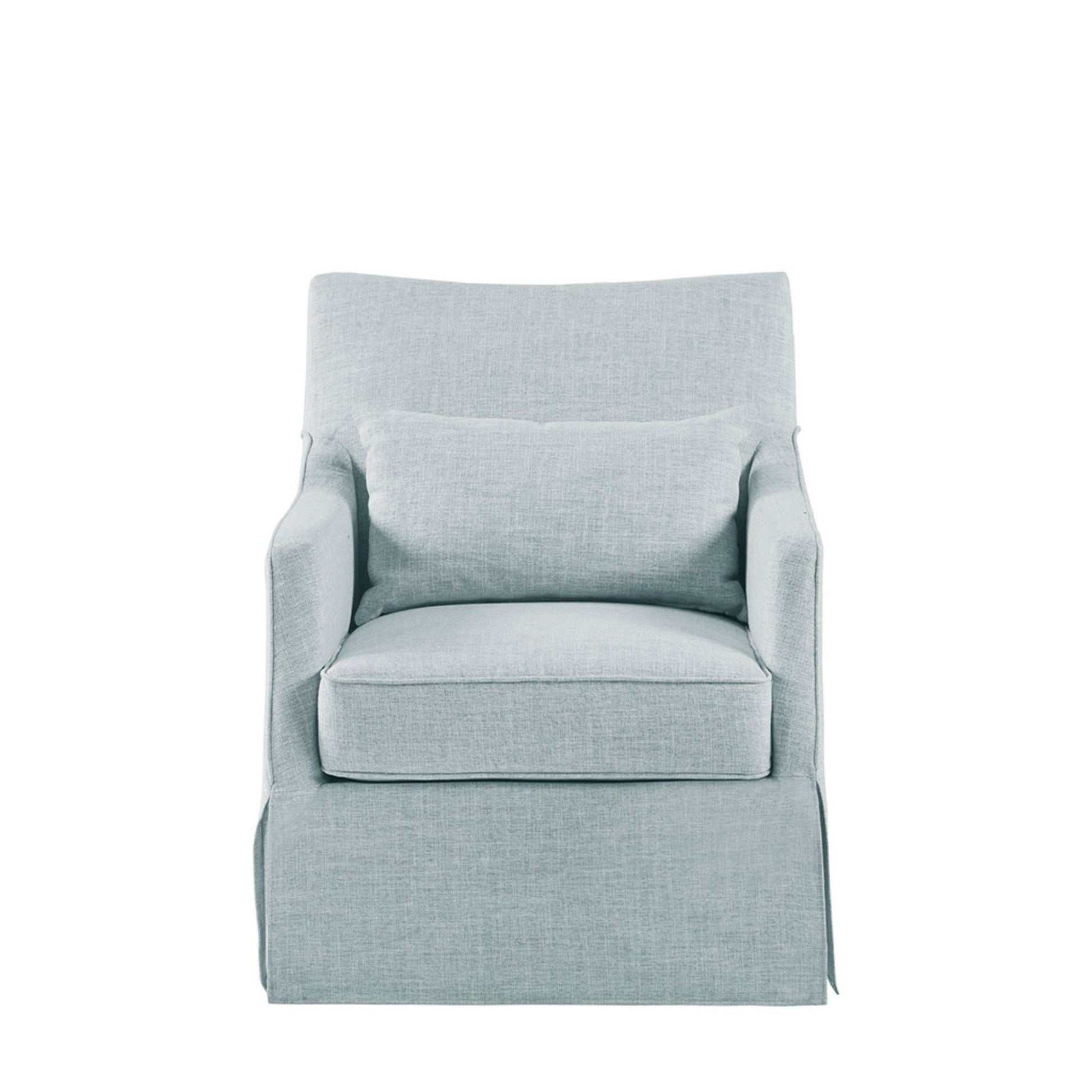 Traditional Design London Skirted Swivel Chair - Best Buy Furniture