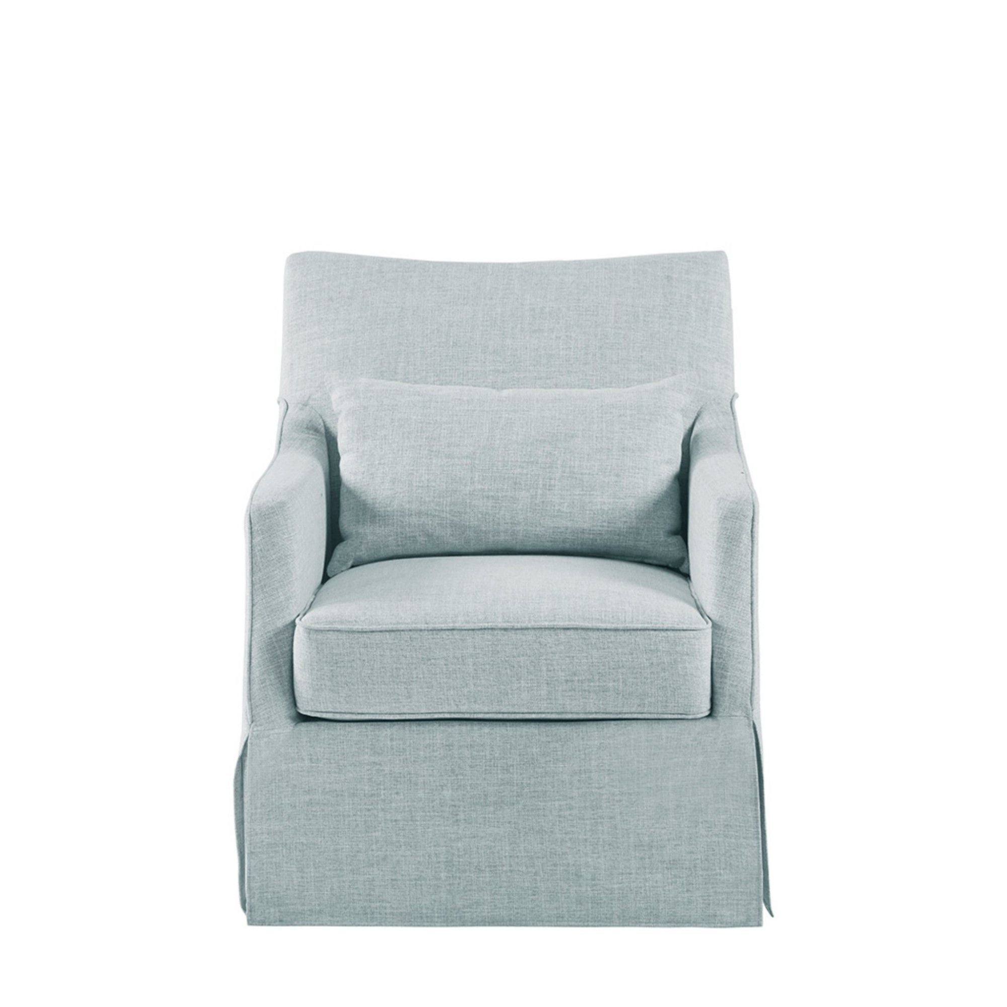 Traditional Design London Skirted Swivel Chair - Best Buy Furniture