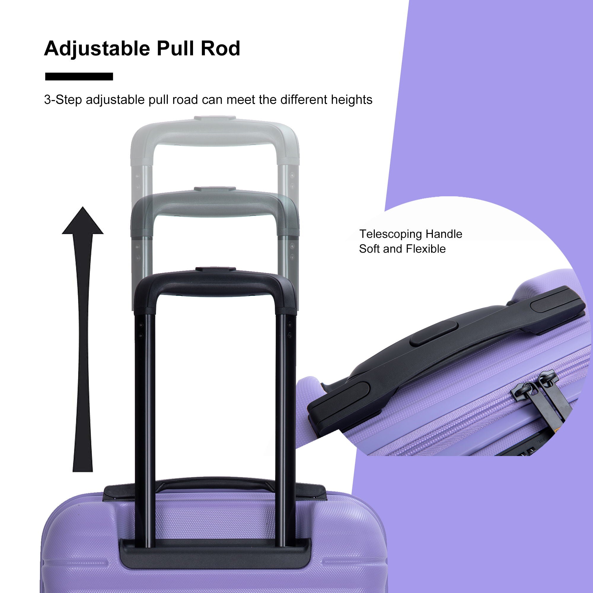 Carry On Luggage Suitcase With Tsa Approved With Wheels