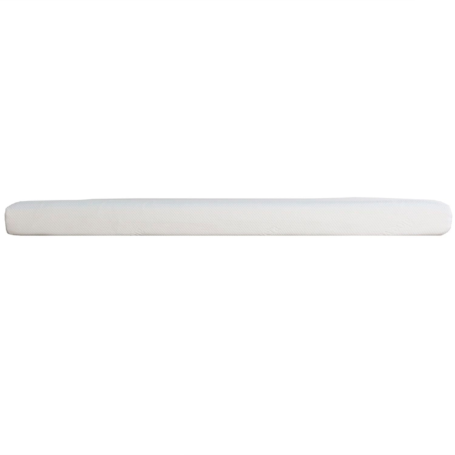 6" Firm Full Size Gel Memory Foam Mattress With Cooling Technology - White
