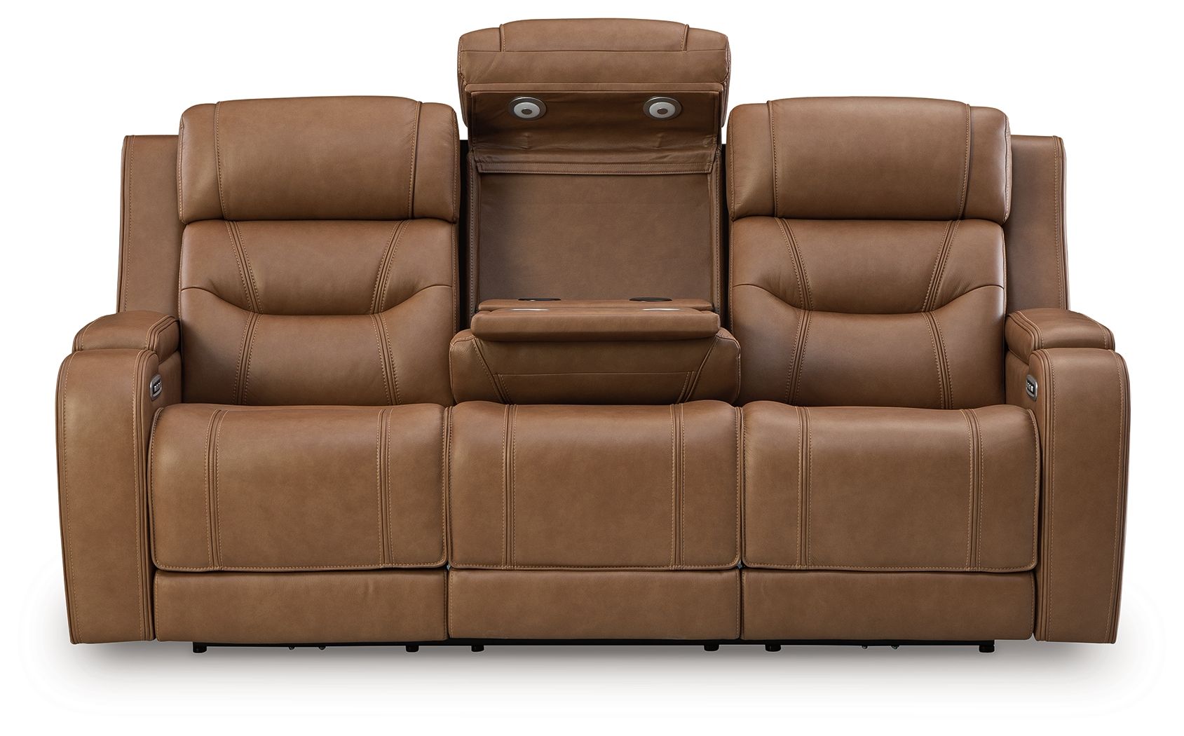 Knightington - Power Reclining Sofa With Audio Seating - Best Buy Furniture