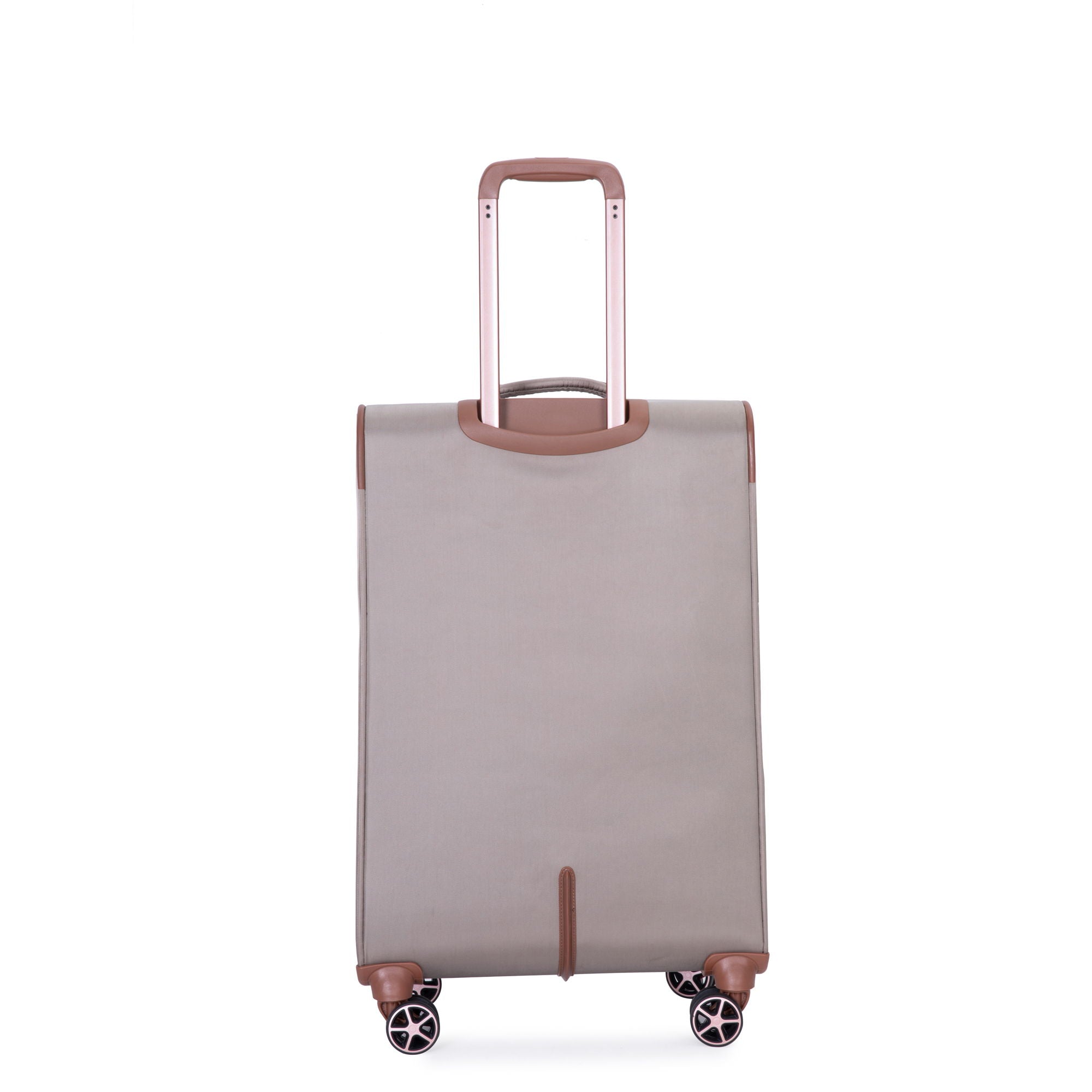 4 Piece Set, Softshell Suitcase Spinner Wheels Terylene Luggage Sets