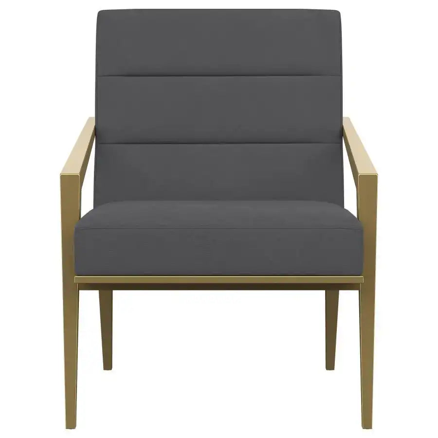 Kirra - Upholstered Metal Arm Accent Chair