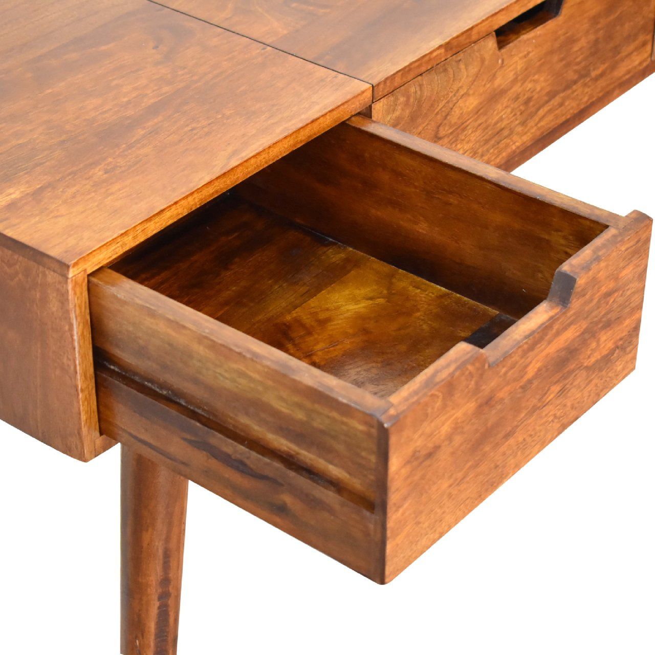 Foldable Mirror Dressing Table