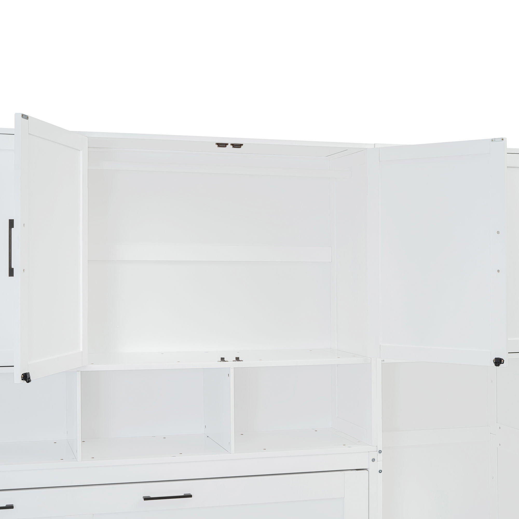 Murphy Wall Bed With Closet, Drawers & Desk
