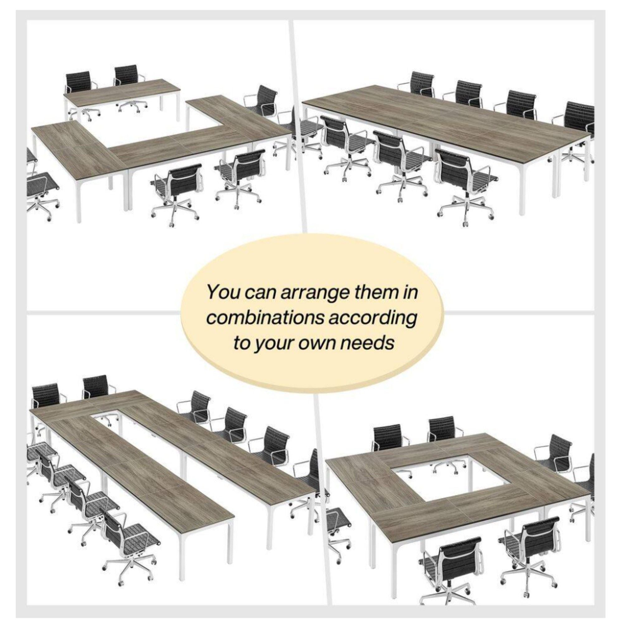 Rectangle Dining Table For 6 - 8 People