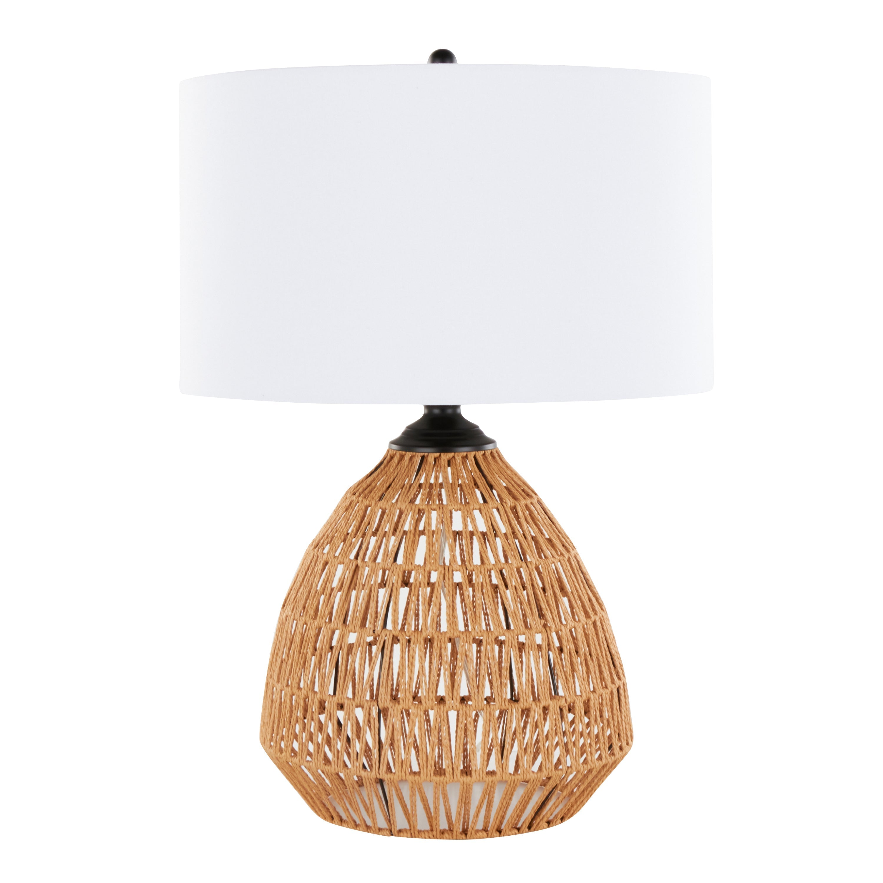 Congo 29" Contemporary Rattan Table Lamp