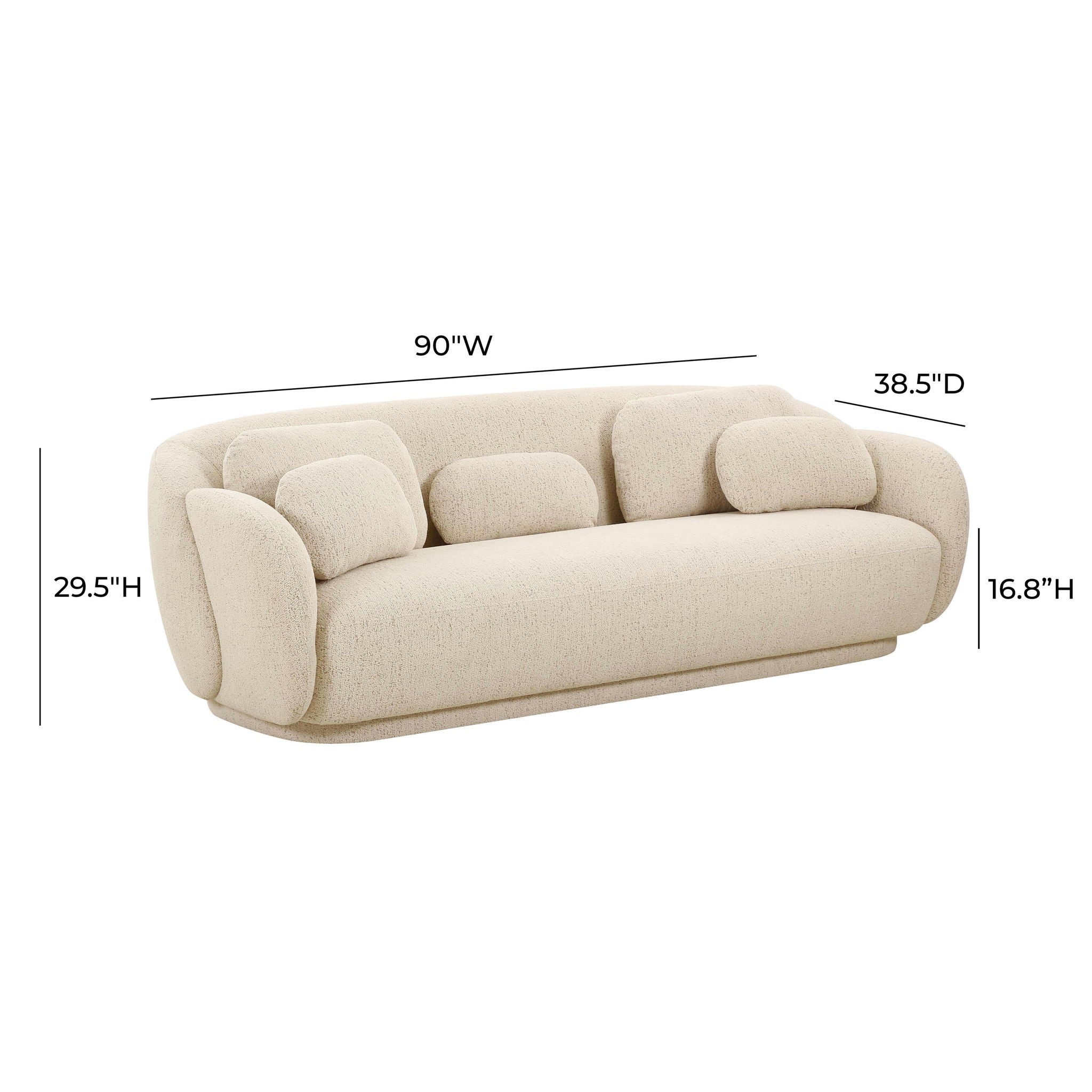 Misty - Boucle Sofa