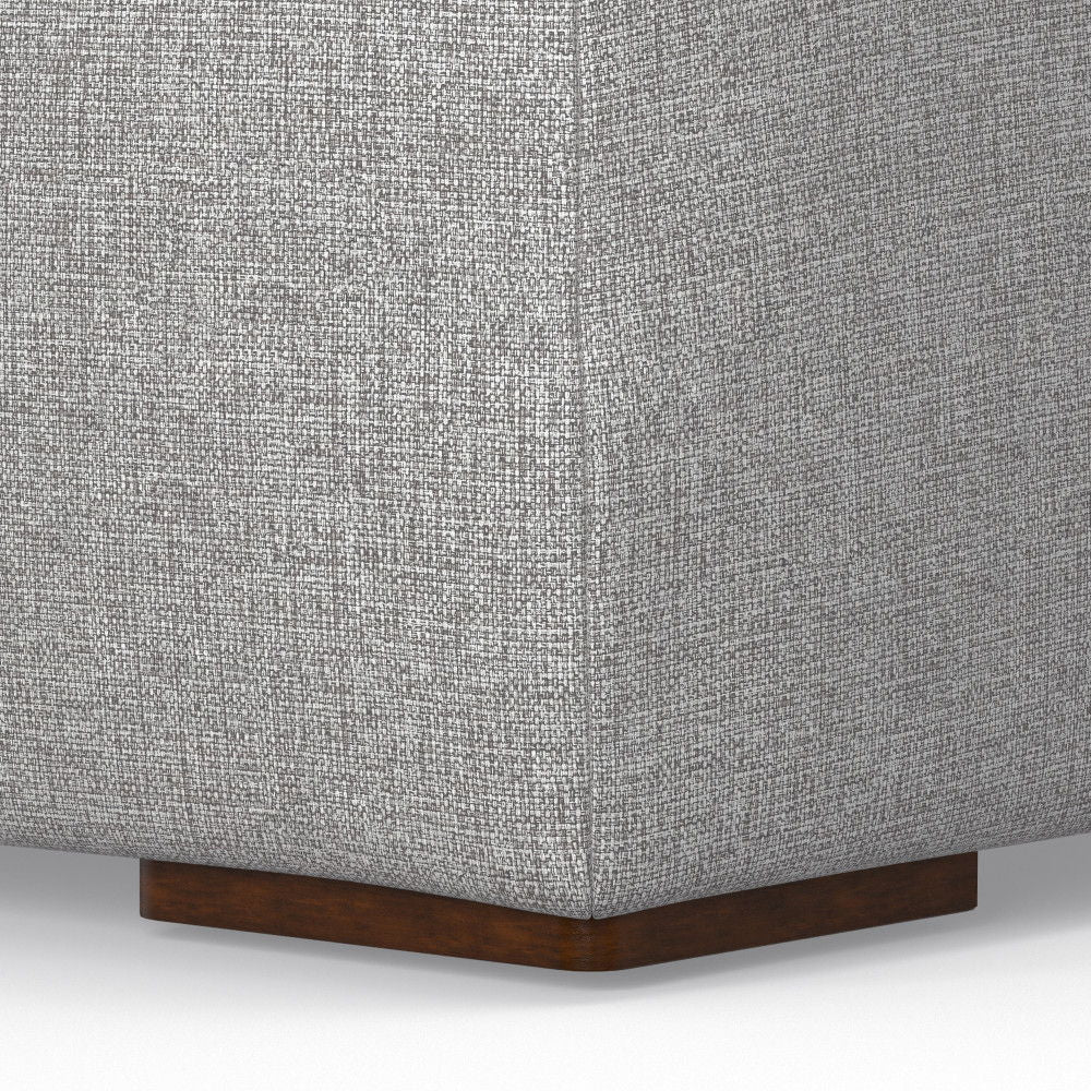 Rex - Handcrafted Sectional Sofa And Ottoman - Best Buy Furniture