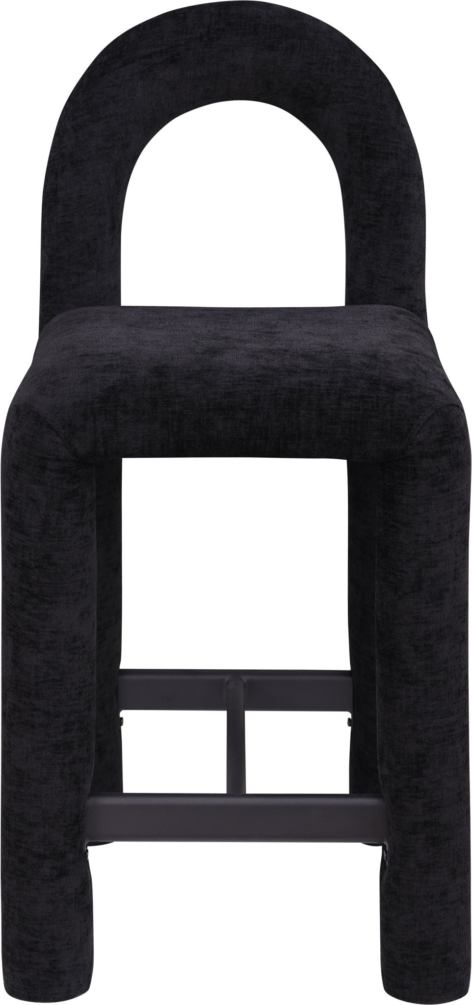 Amari - Chenille Fabric Stool