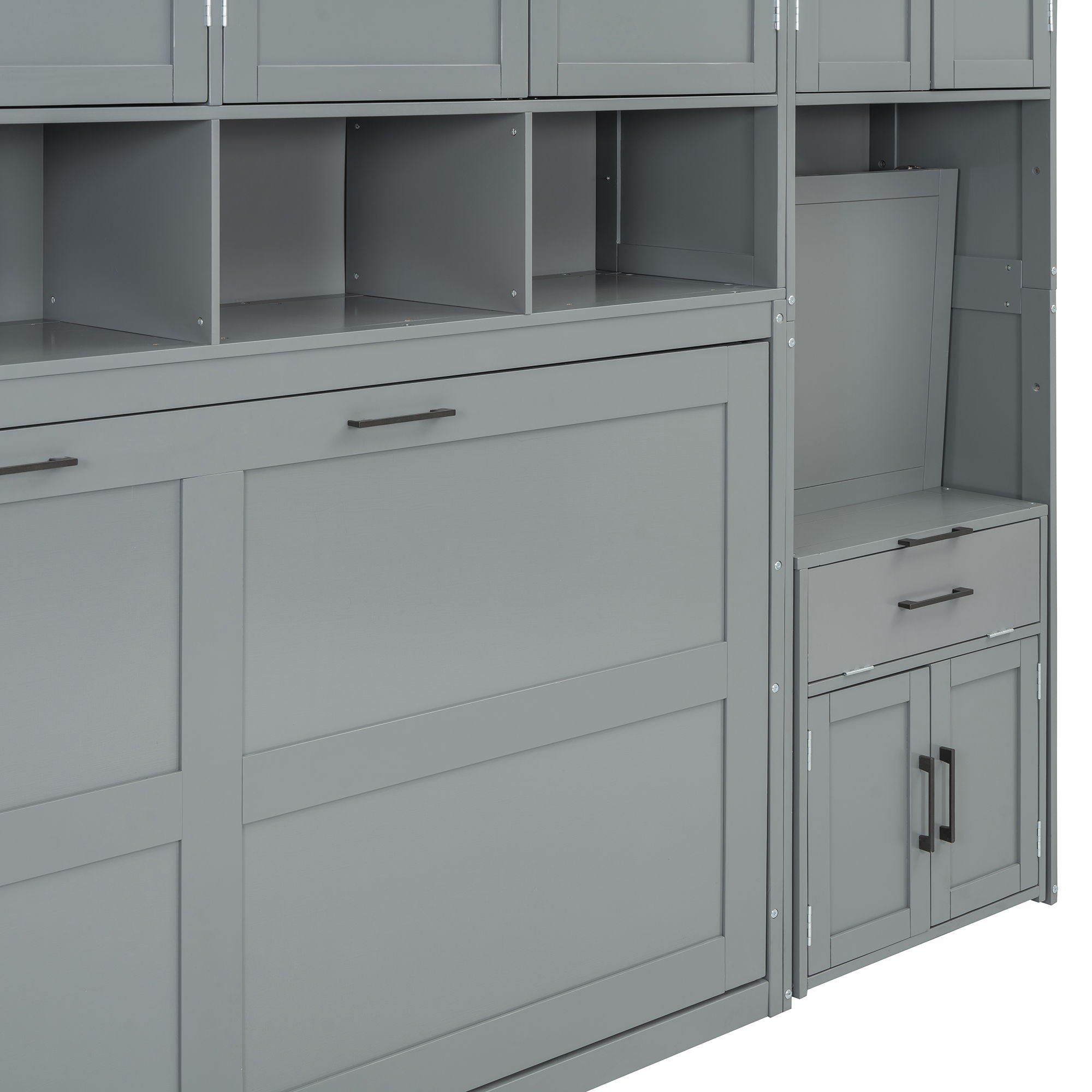 Murphy Wall Bed With Closet, Drawers & Desk