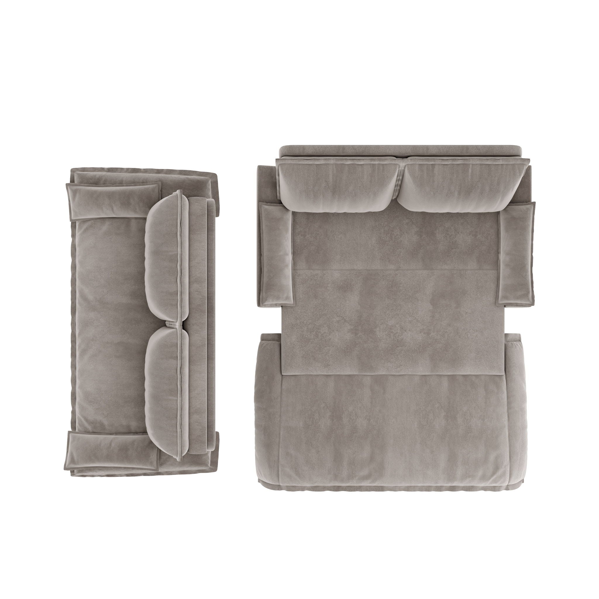 Queen Pull Out 3 In 1 Convertible Sleeper Sofa With Side Storage