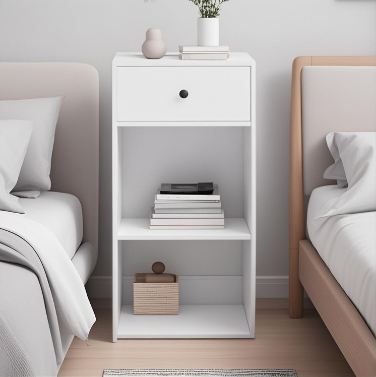 Simple-Design-White-Storage-Cabinet-with-Drawers-Storage-Cabinets
