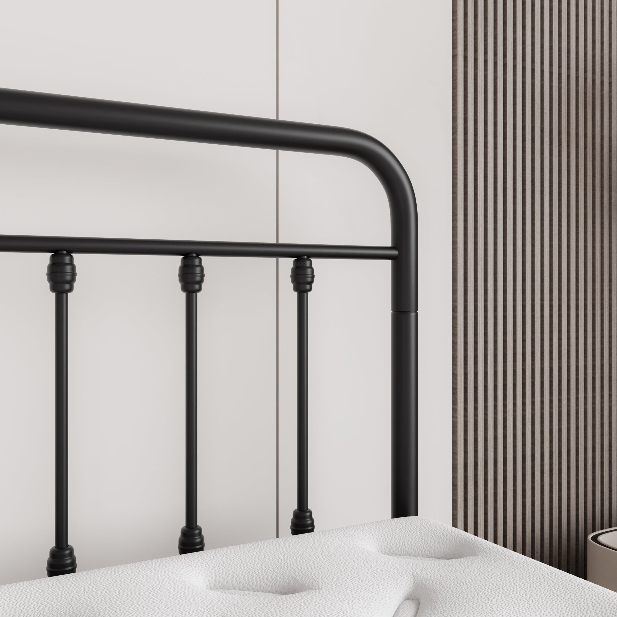 Tara Victorian-Style Steel Bed Frame